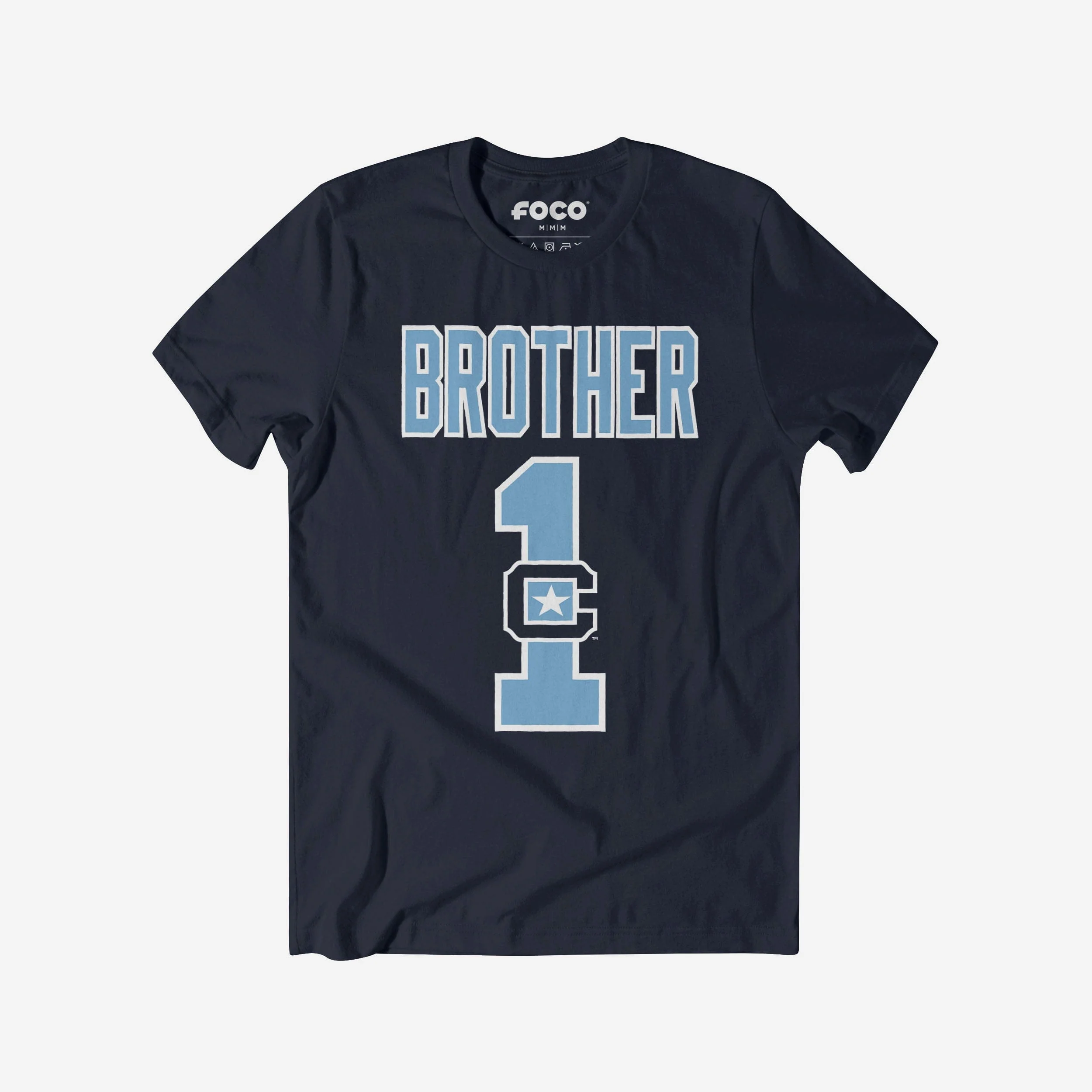 Citadel Bulldogs Number 1 Bro T-Shirt