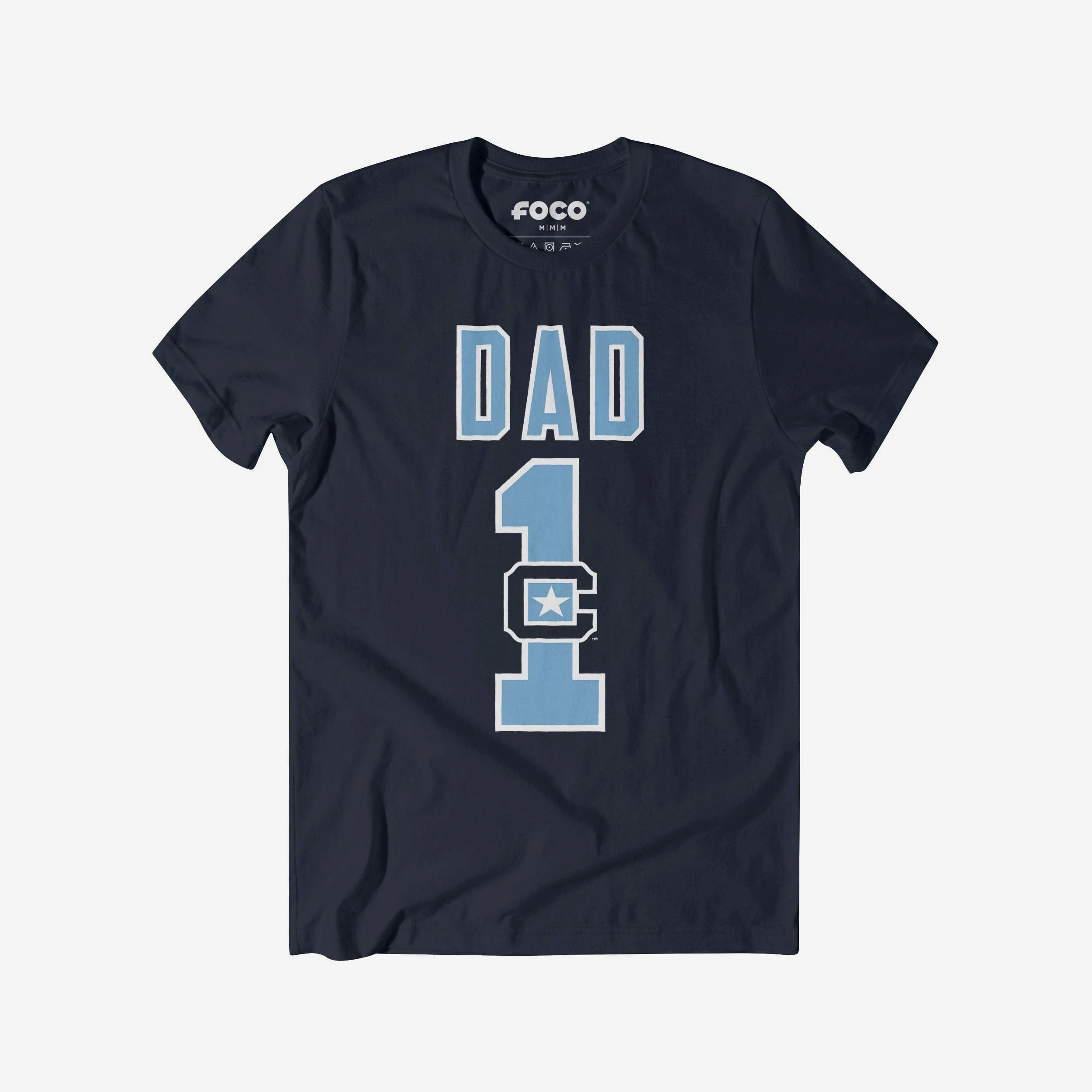 Citadel Bulldogs Number 1 Dad T-Shirt