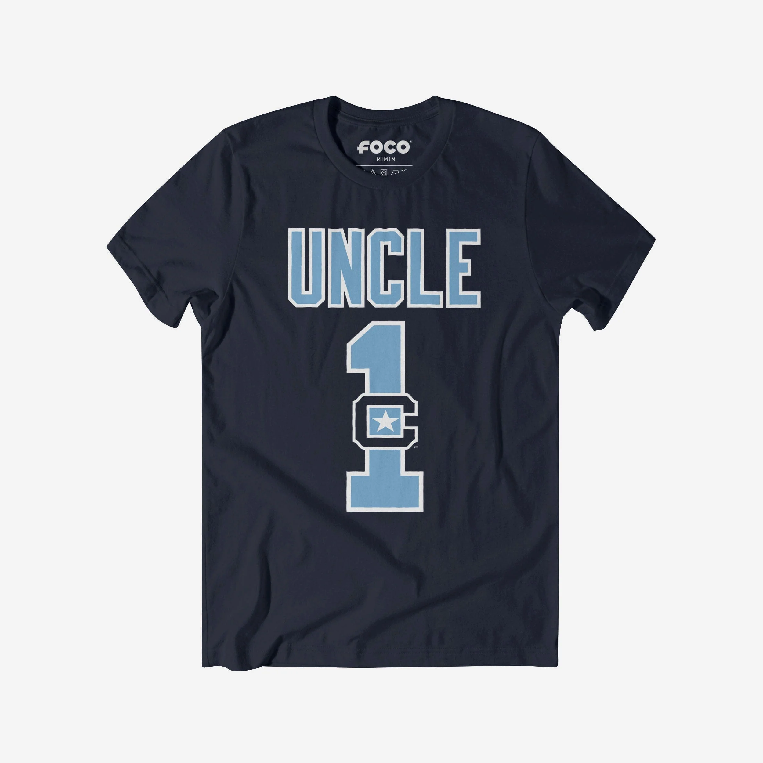 Citadel Bulldogs Number 1 Uncle T-Shirt