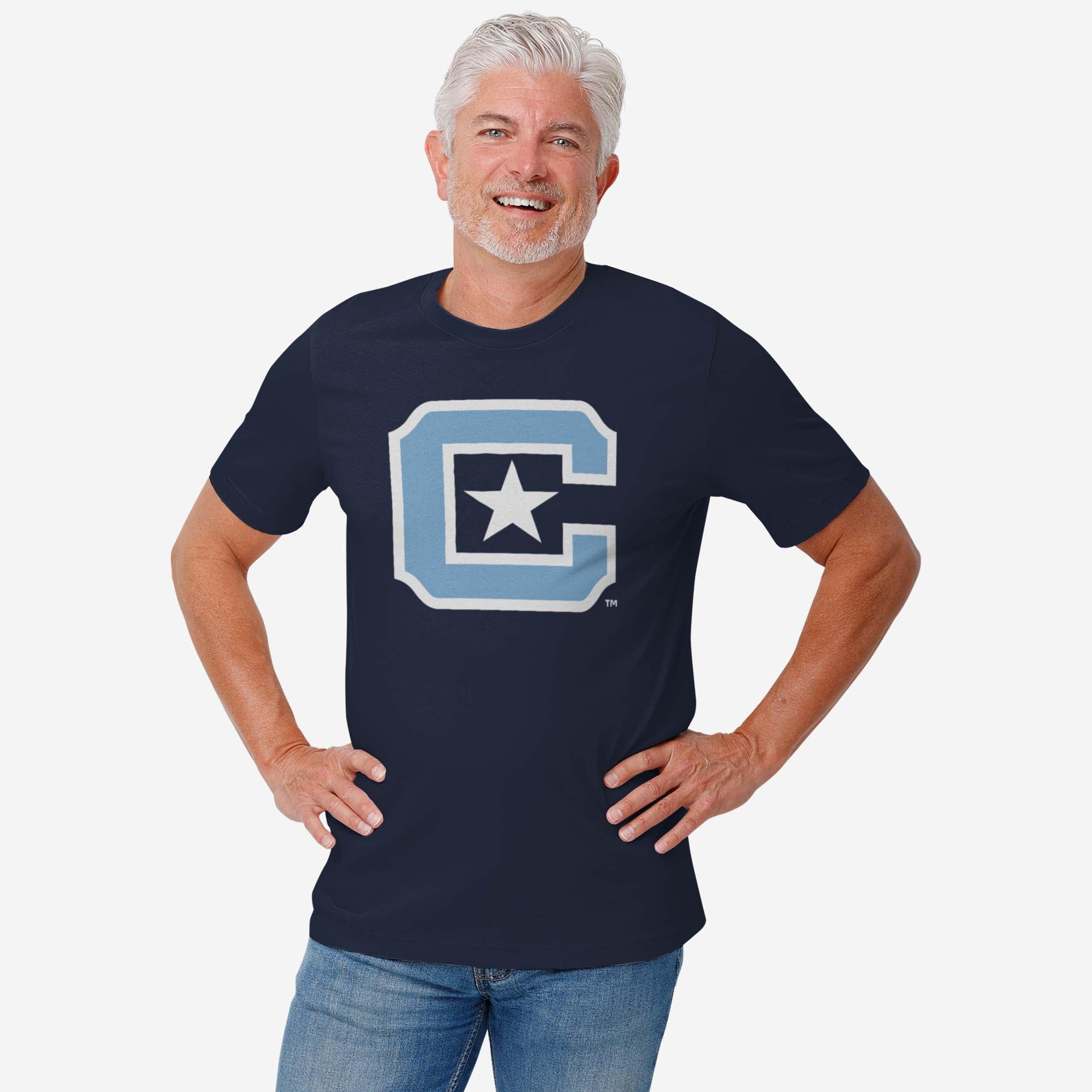 Citadel Bulldogs Primary Logo T-Shirt - Image 2
