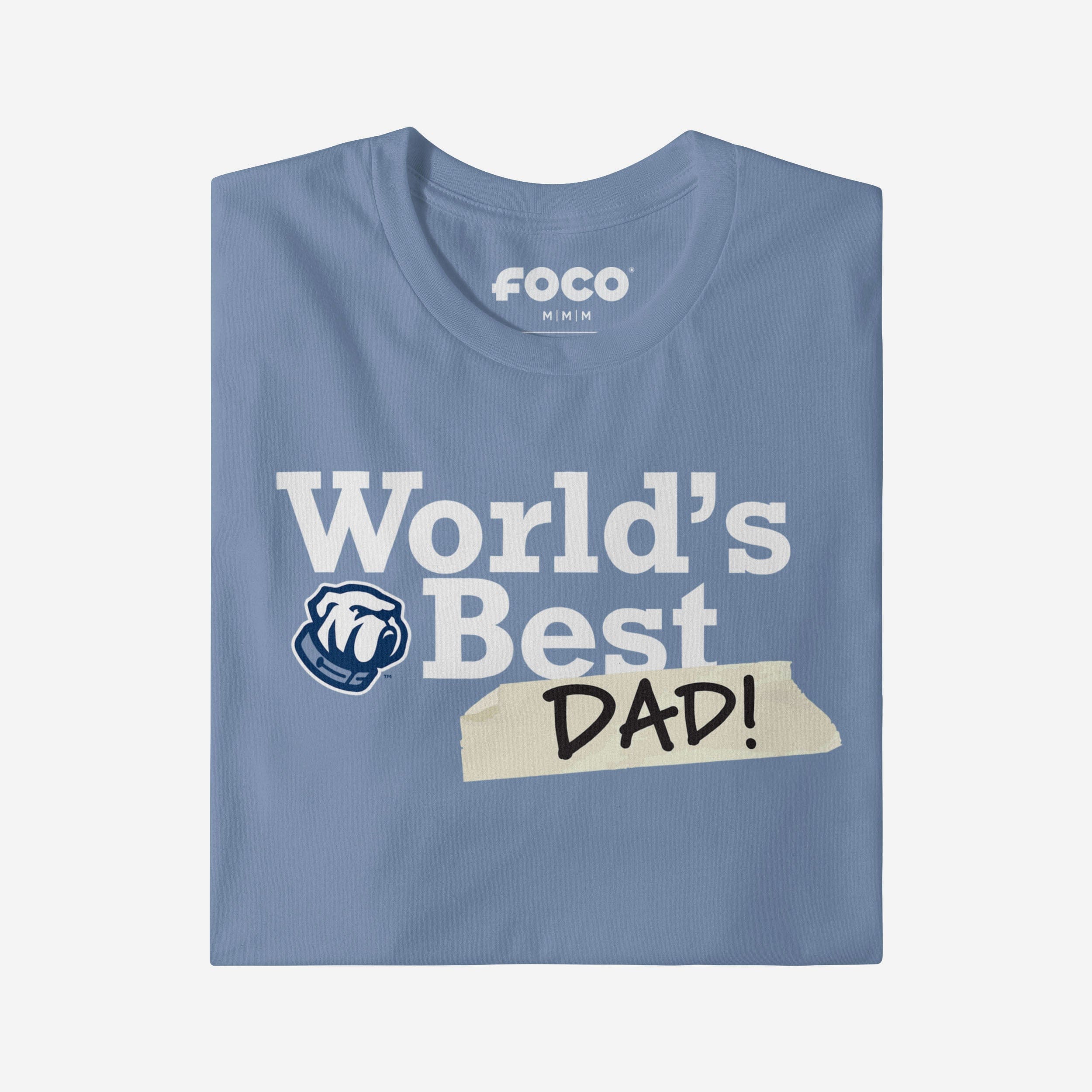 Citadel Bulldogs World's Best Dad T-Shirt - Image 3