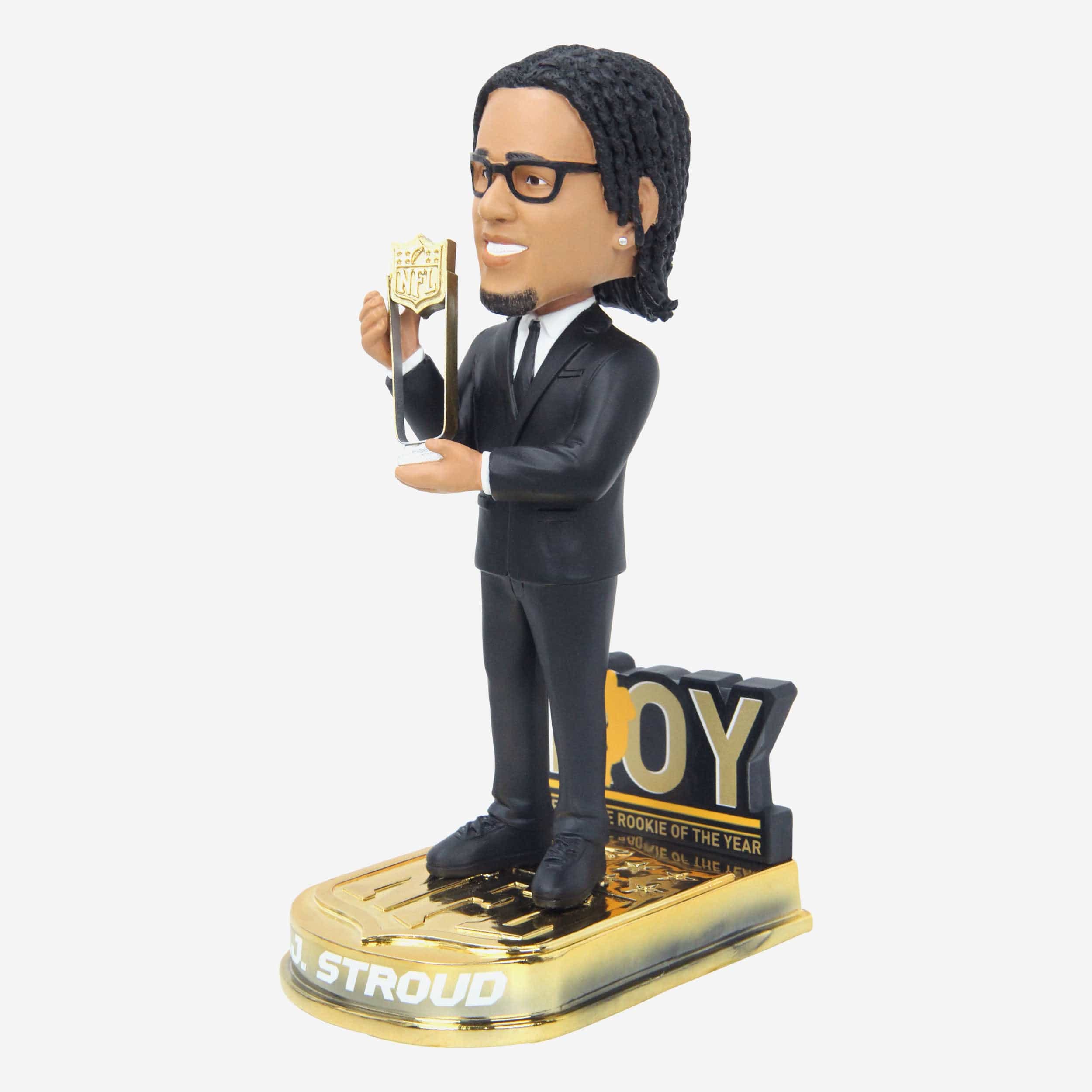 CJ Stroud Houston Texans 2023 NFL Offensive Rookie of the Year Bobblehead - Image 4