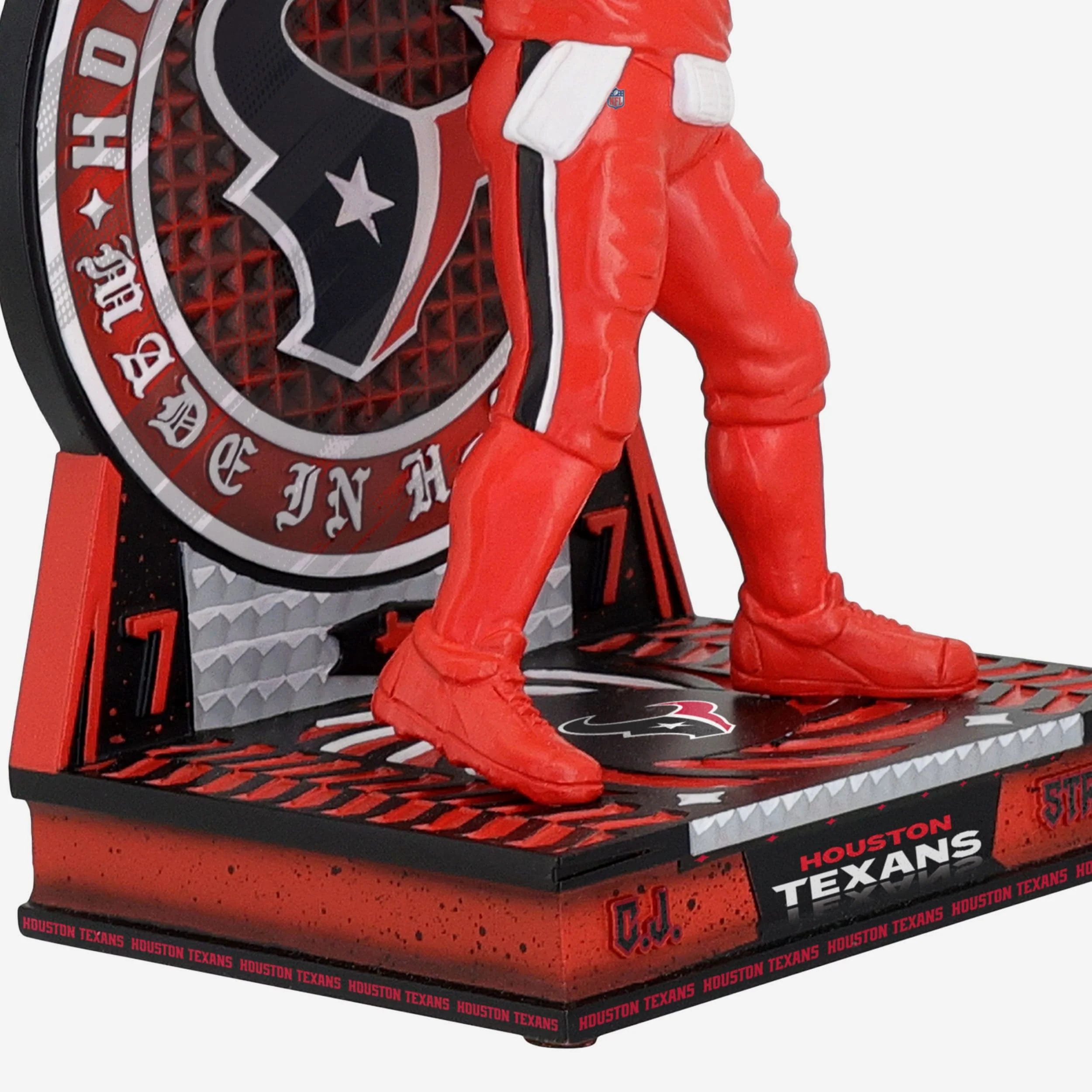 CJ Stroud Houston Texans Battle Red Bobblehead - Image 3