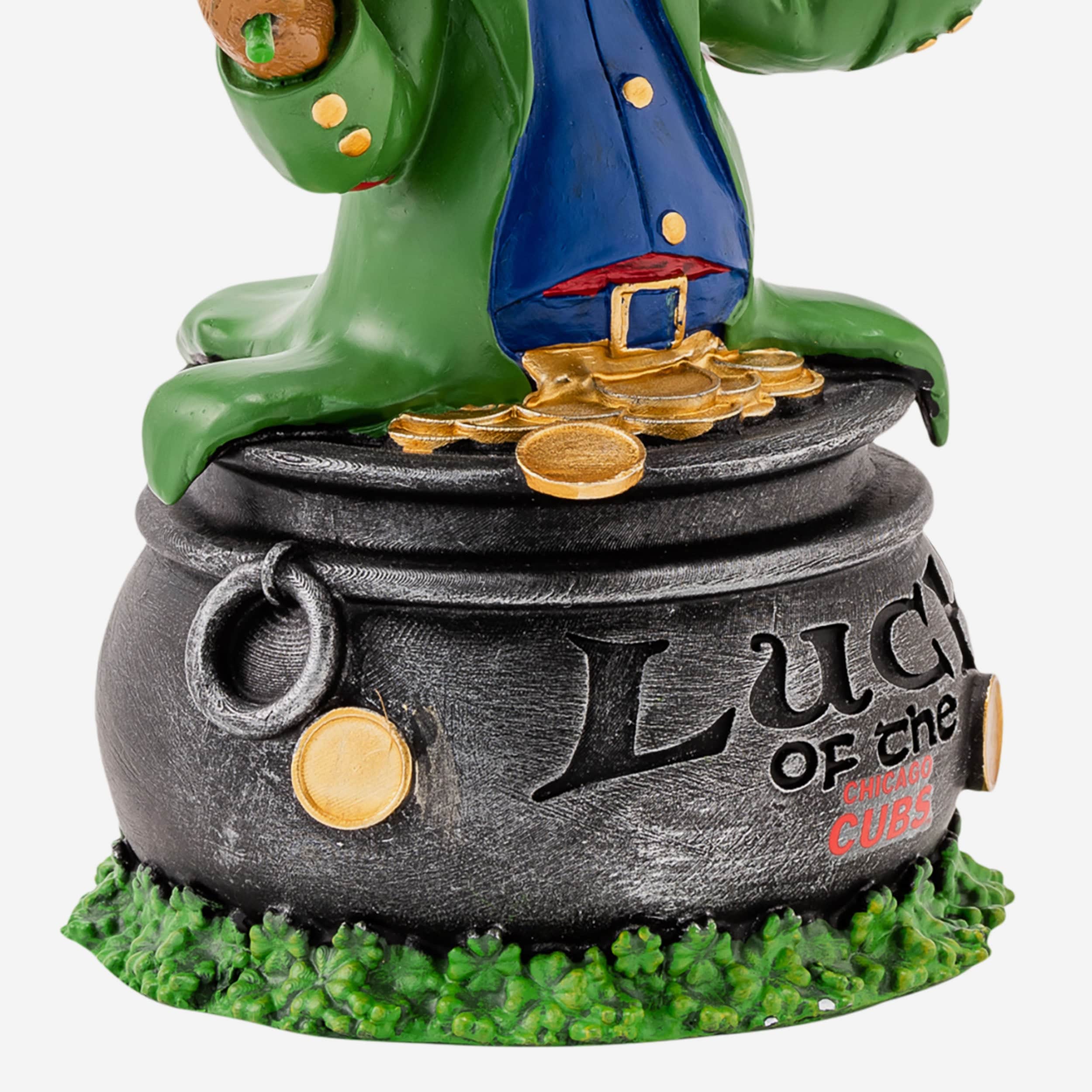 Clark Chicago Cubs Saint Patricks Day Mascot Bobblehead - Image 3