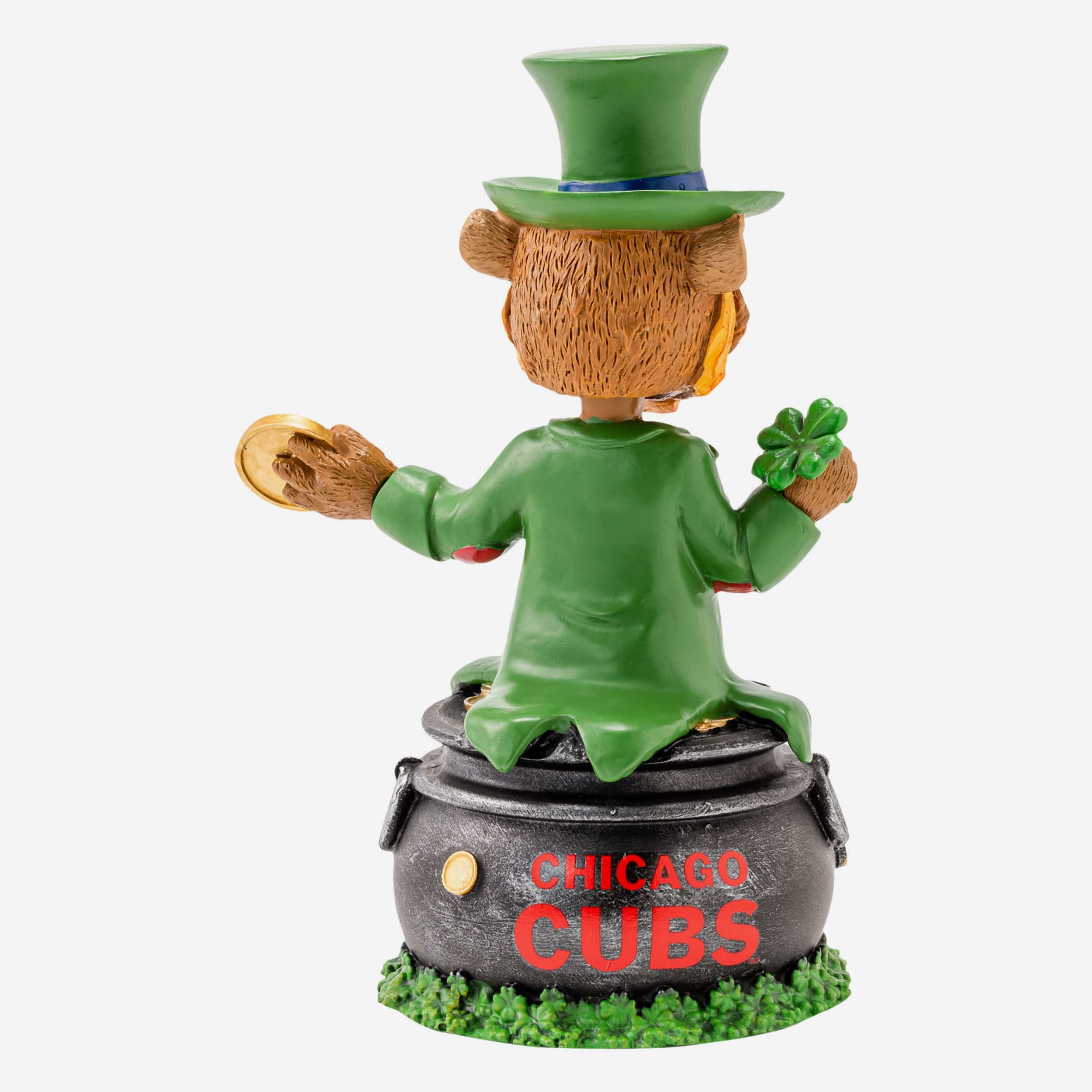 Clark Chicago Cubs Saint Patricks Day Mascot Bobblehead - Image 5