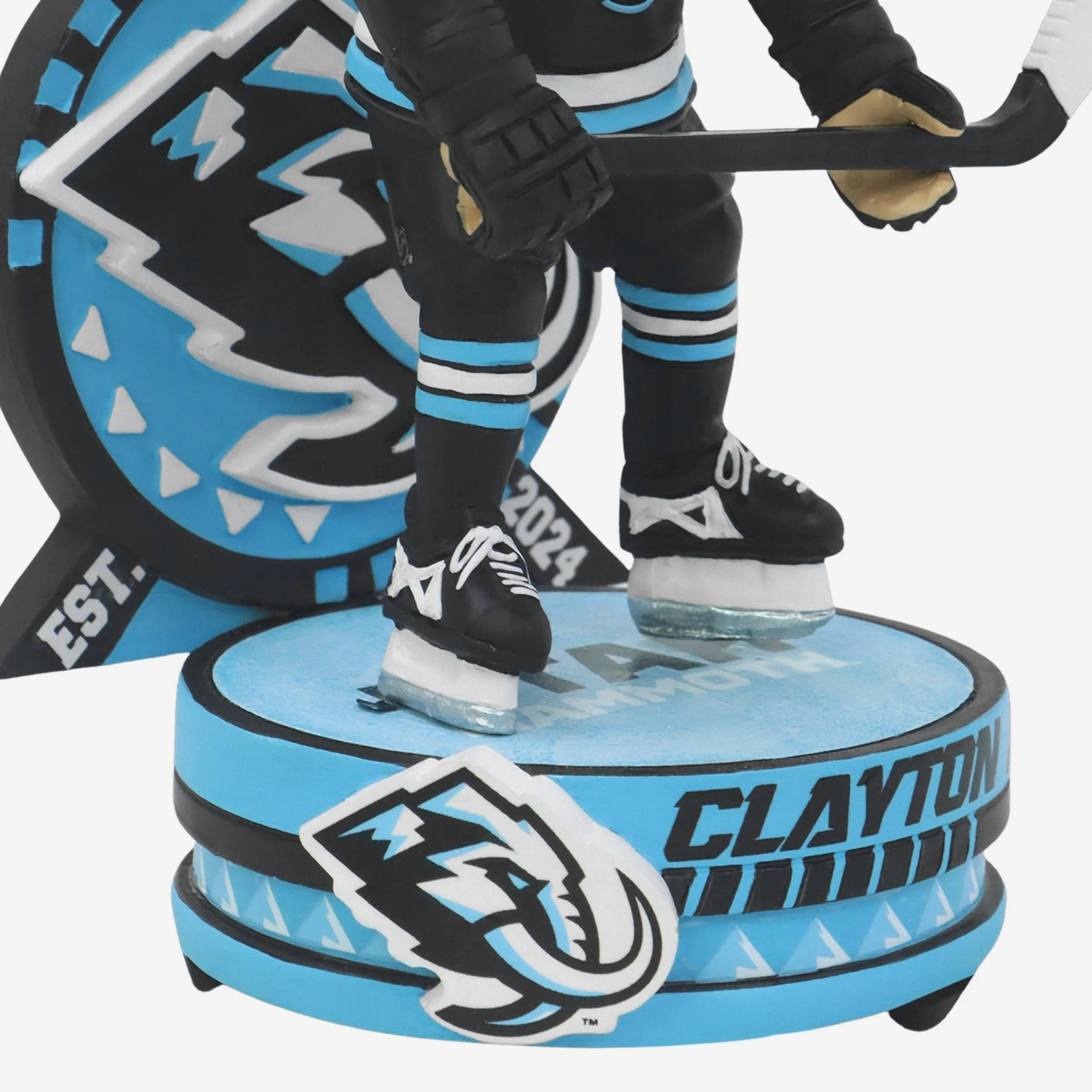 Clayton Keller Utah Mammoth Mini Bobblehead - Image 3