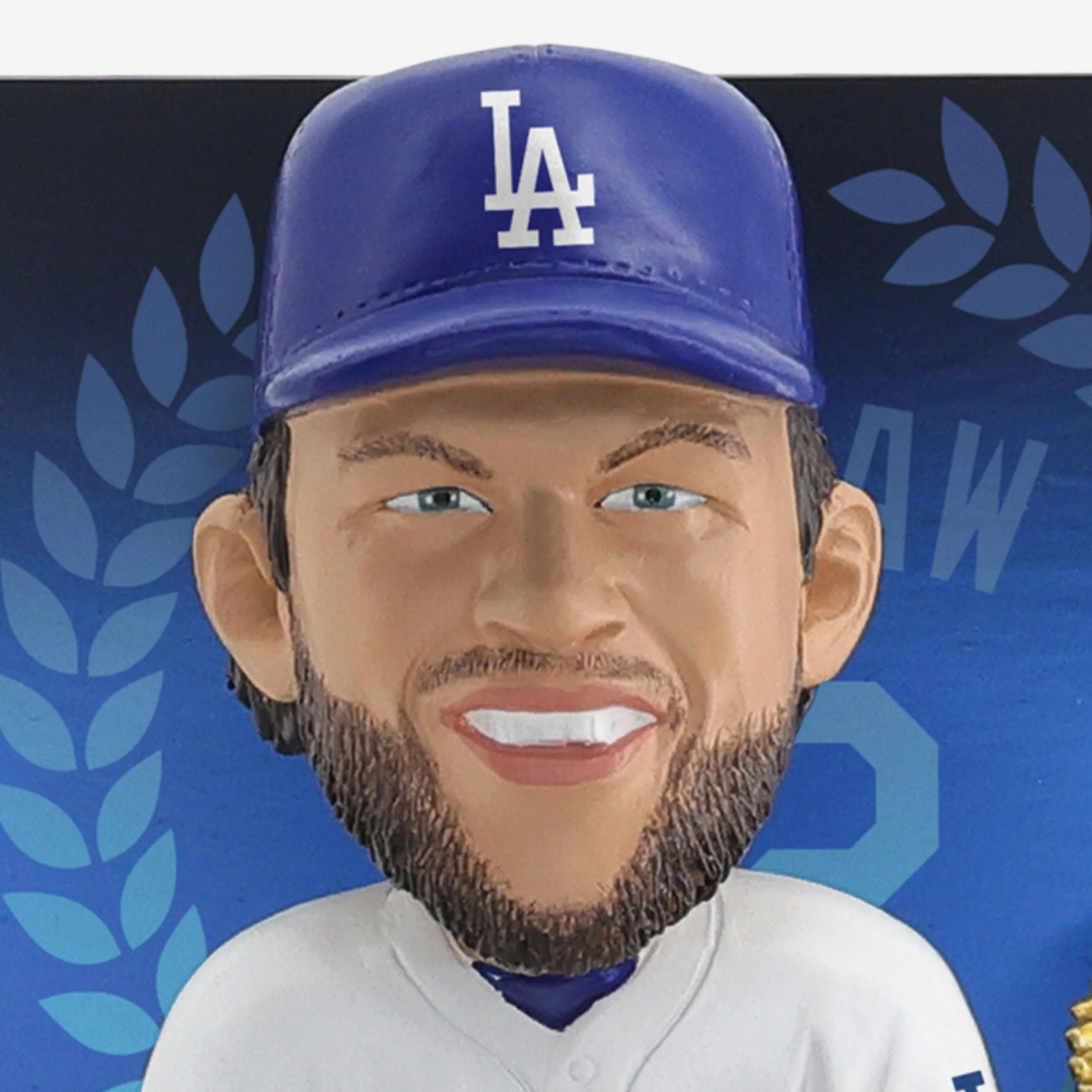 Clayton Kershaw Los Angeles Dodgers Award Collection Mini Bobblehead Scene - Image 2