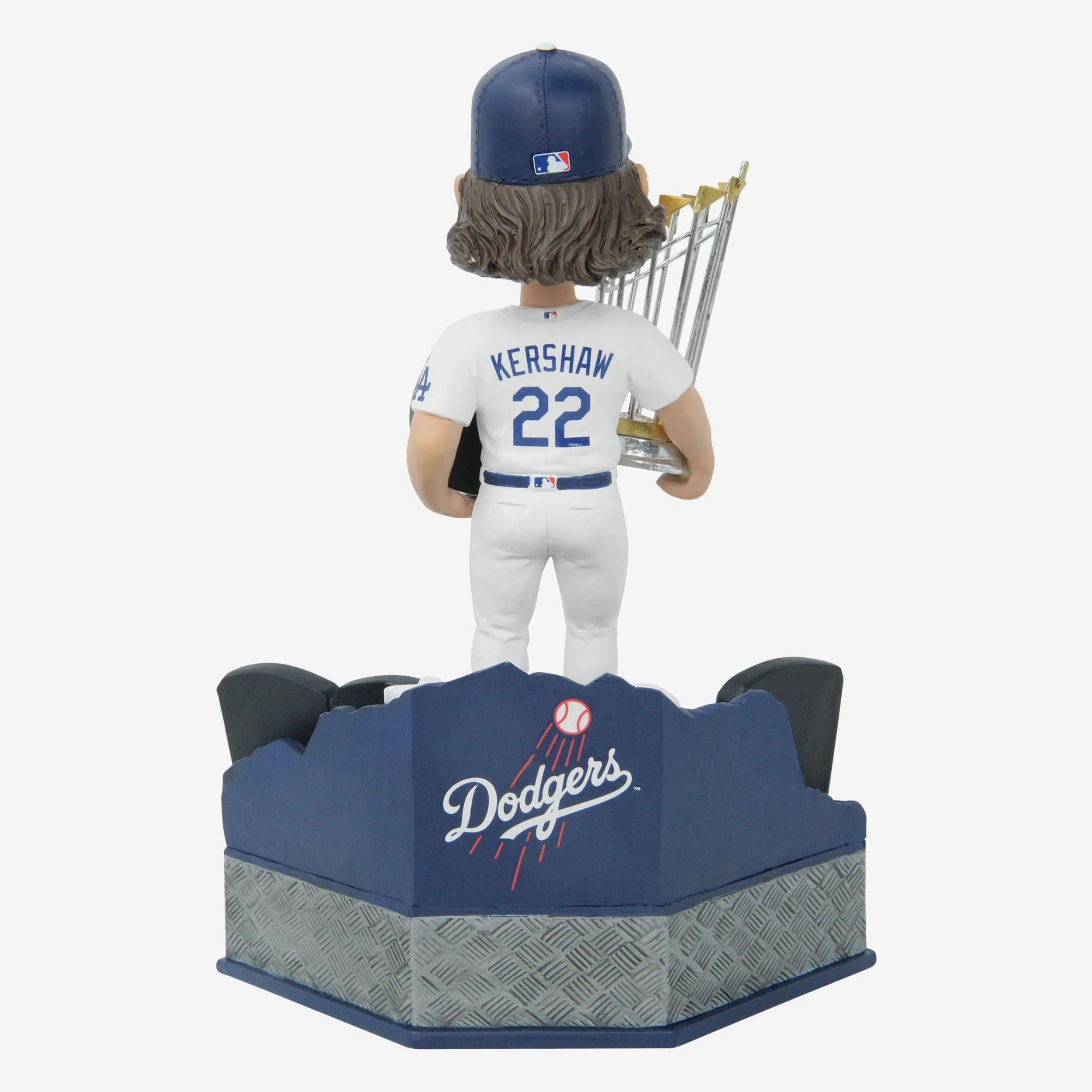 Clayton Kershaw Los Angeles Dodgers Career Wins & Strikeouts Double Counter Bobblehead - Image 5