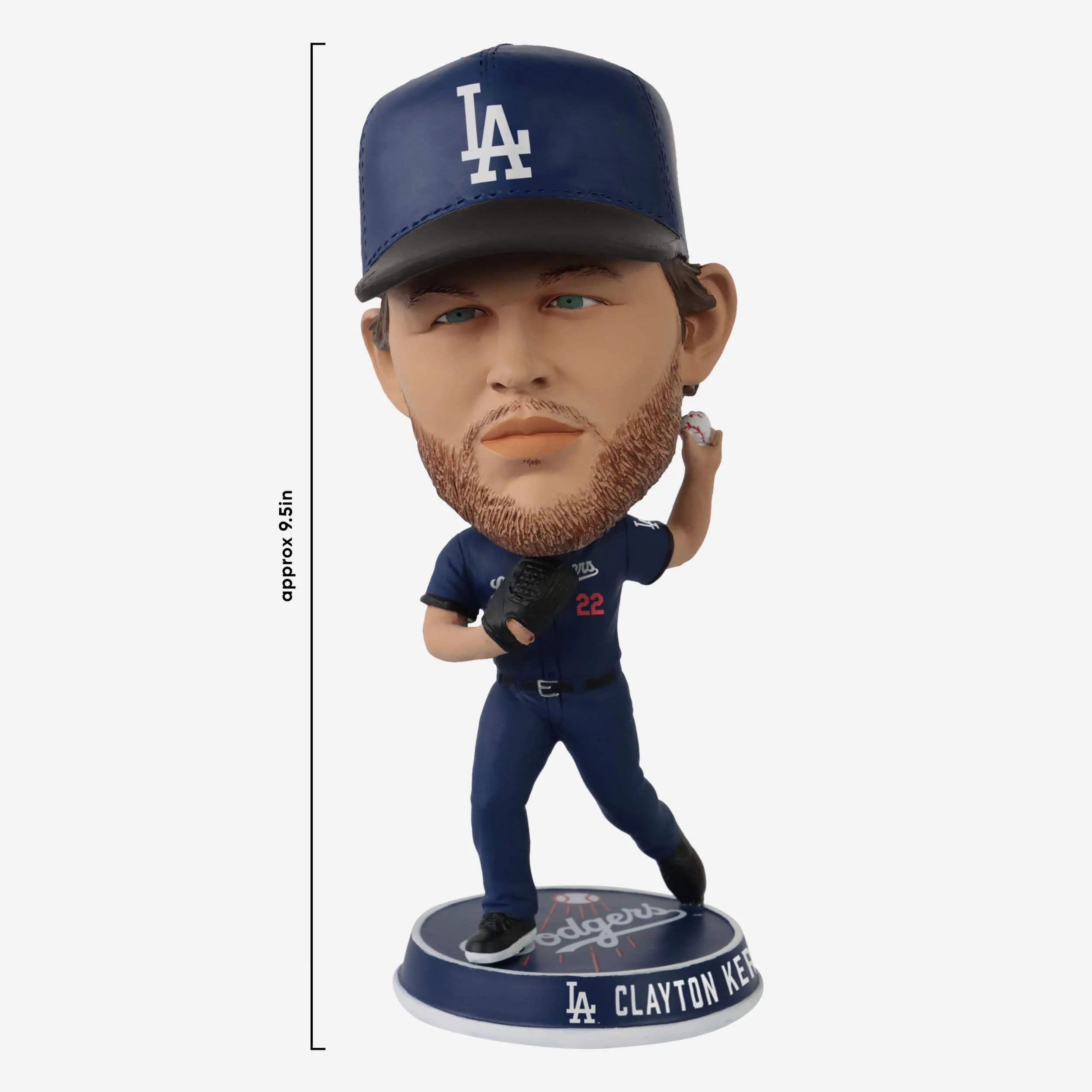 Clayton Kershaw Los Angeles Dodgers City Connect Variant Bighead Bobblehead - Image 4