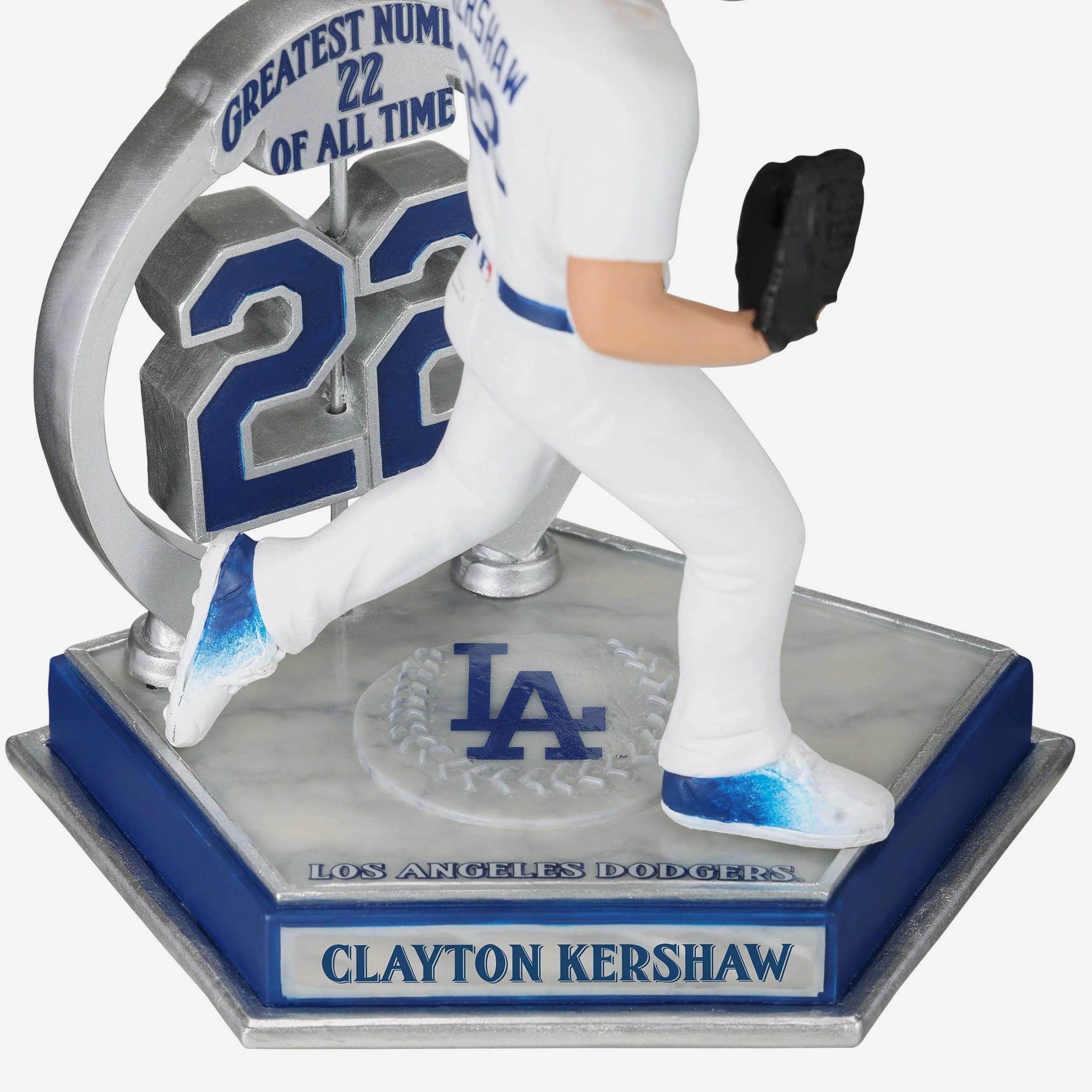 Clayton Kershaw Los Angeles Dodgers Legendary Number 22 Bobblehead - Image 3