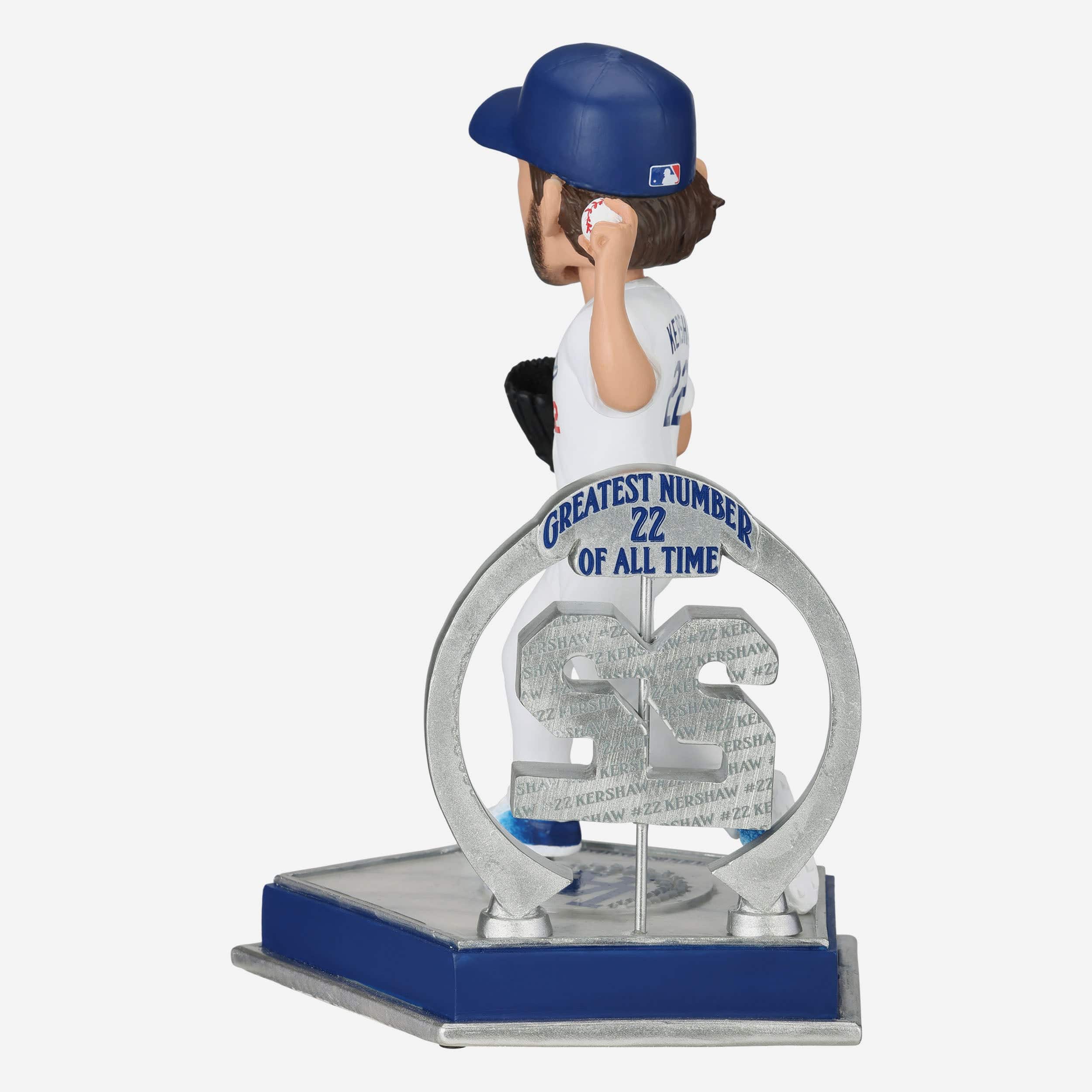 Clayton Kershaw Los Angeles Dodgers Legendary Number 22 Bobblehead - Image 5