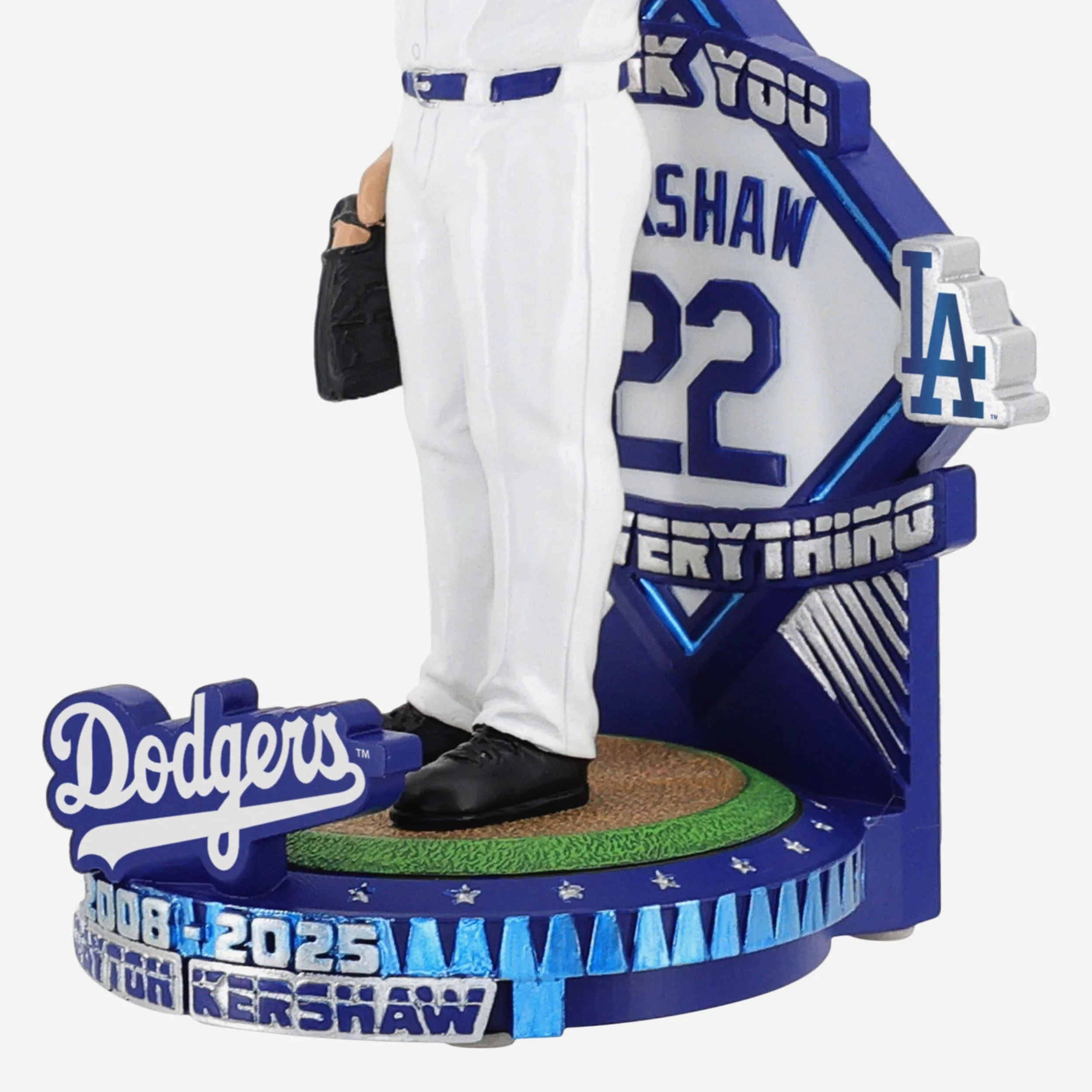 Clayton Kershaw Los Angeles Dodgers Retirement Bobblehead - Image 3