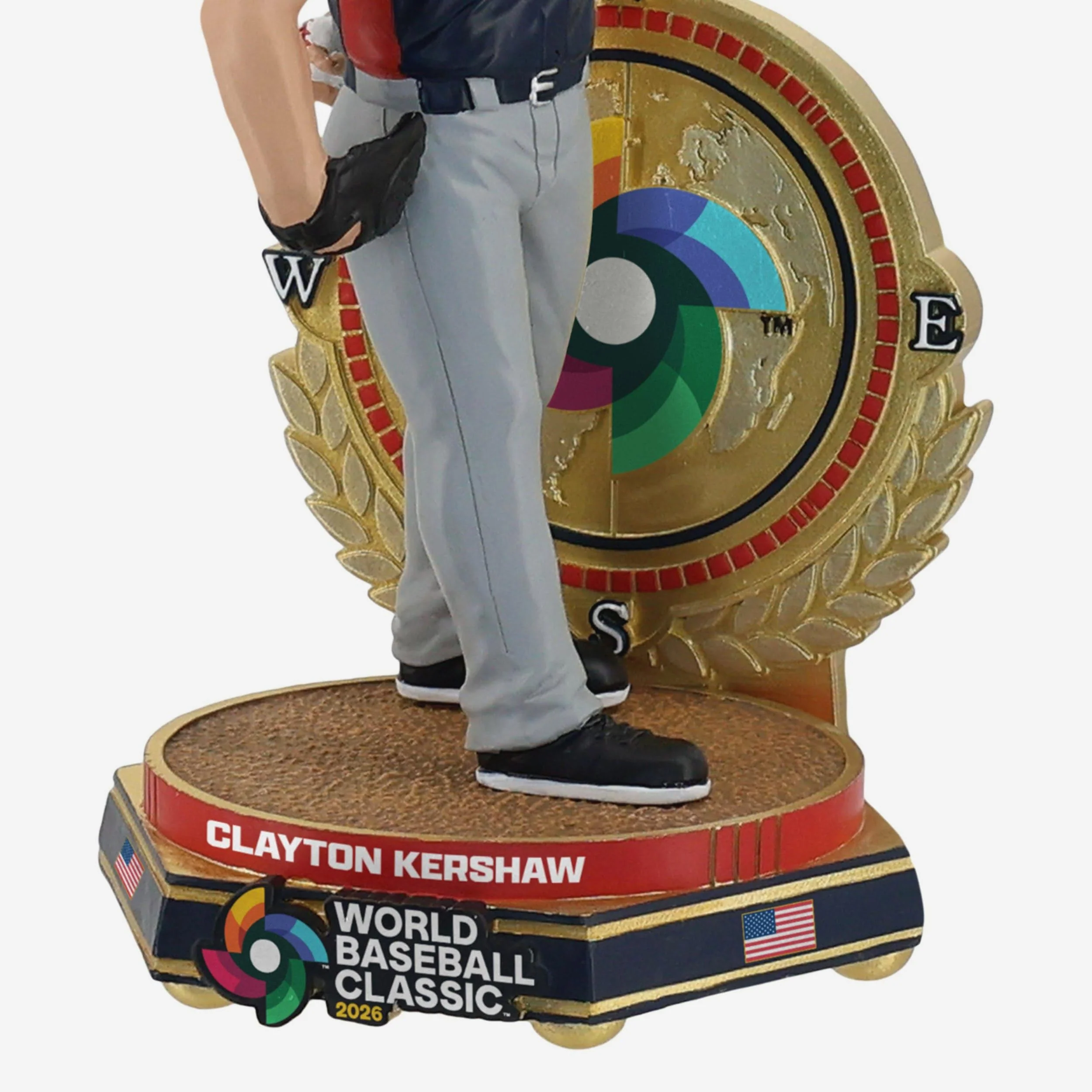 Clayton Kershaw USA 2026 World Baseball Classic Away Uniform Bobblehead - Image 3