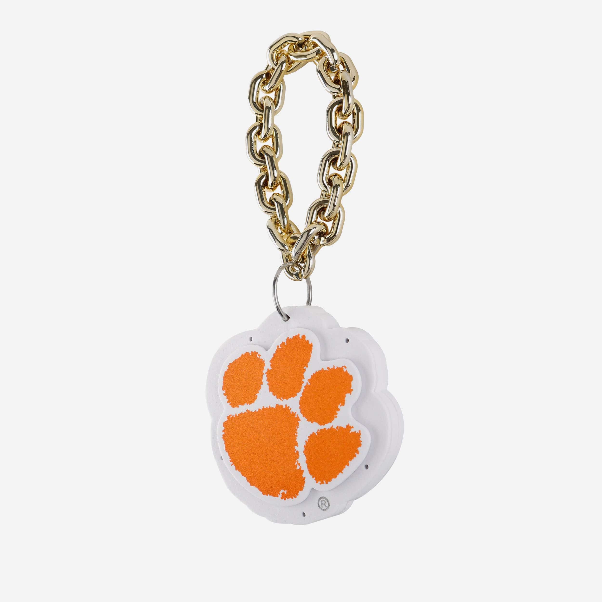 Clemson Tigers Big Logo Light Up Chain Ornament - Image 2