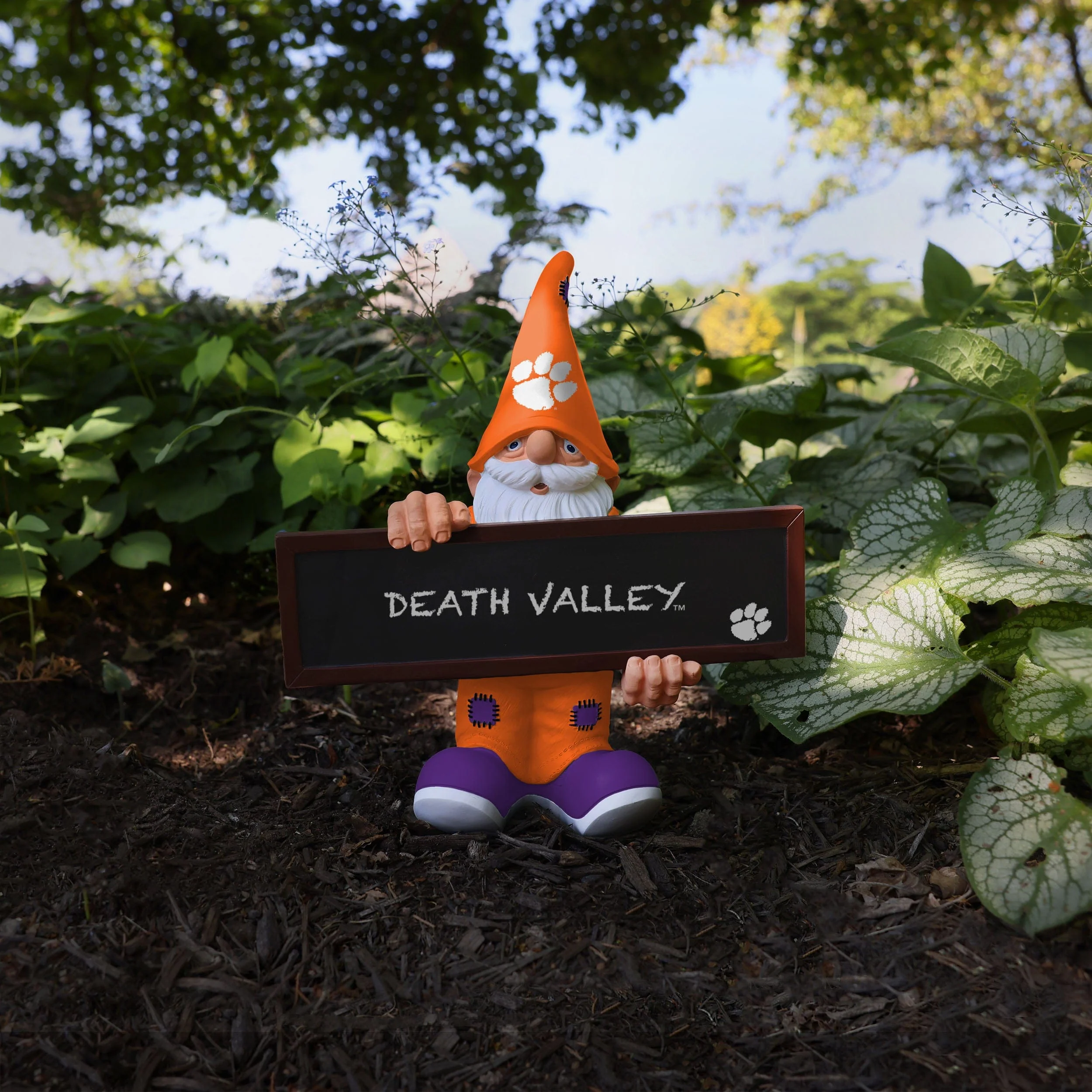 Clemson Tigers Chalkboard Sign Gnome - Image 5