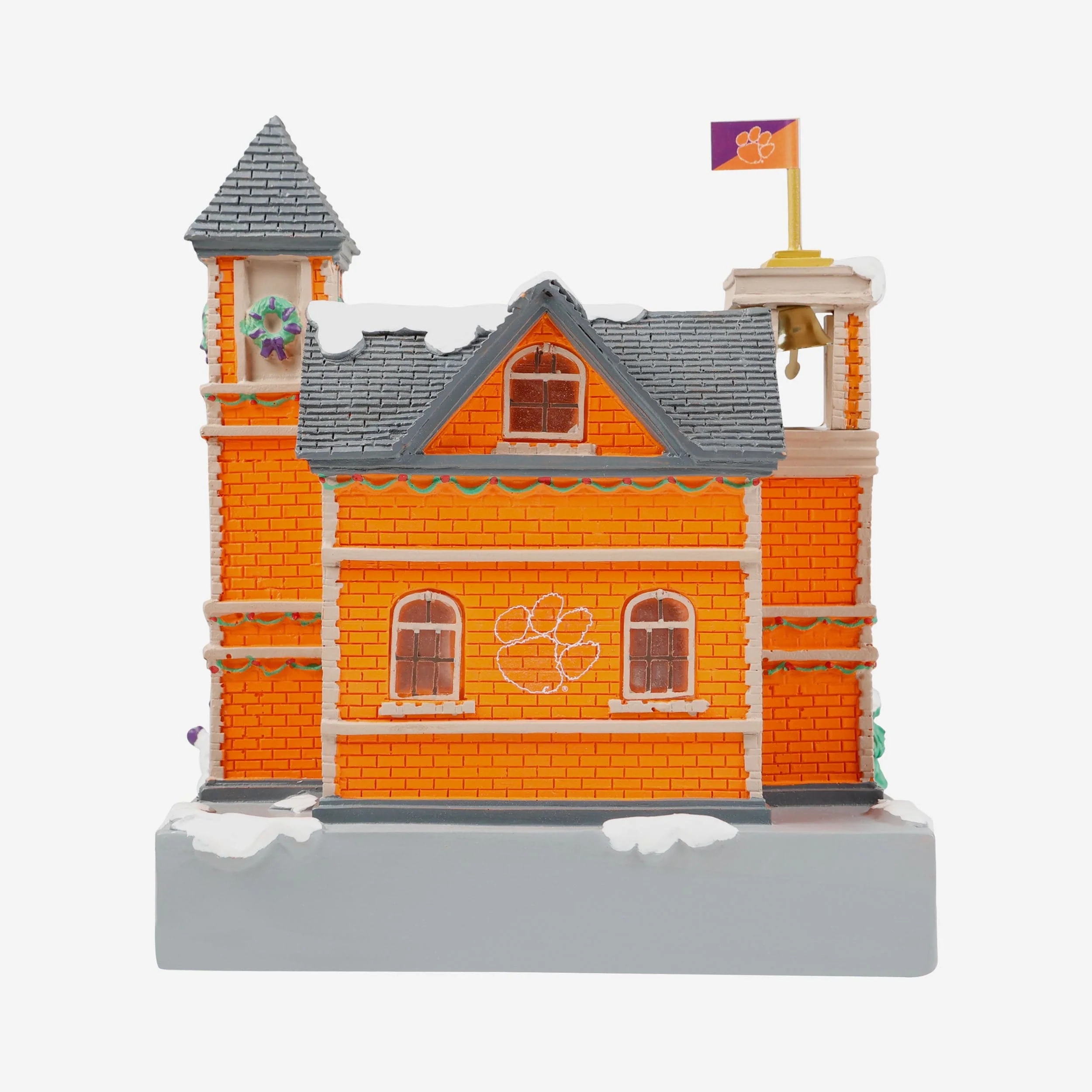 Clemson Tigers Light Up Resin Team Firehouse - Image 5