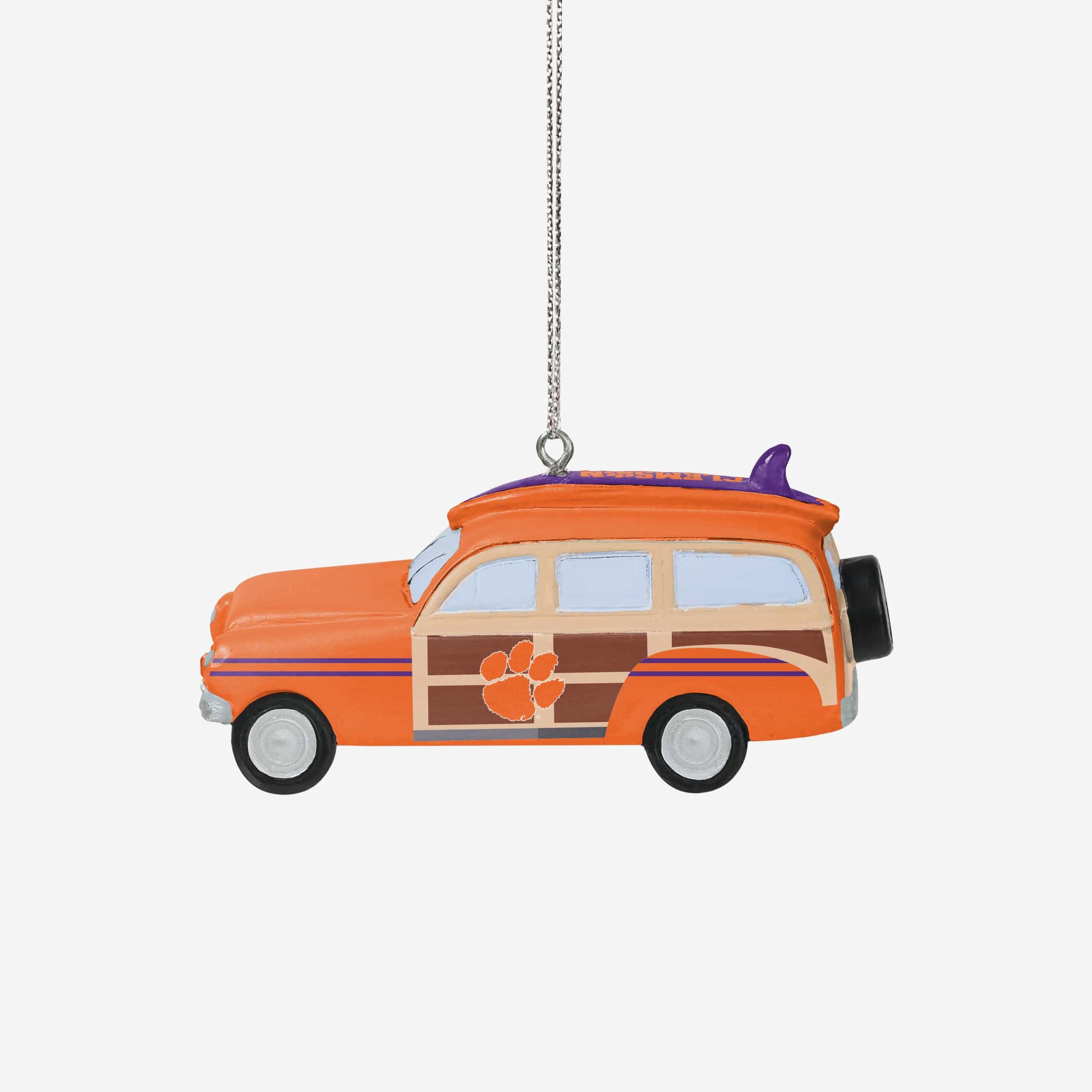 Clemson Tigers Station Wagon Ornament - Image 2