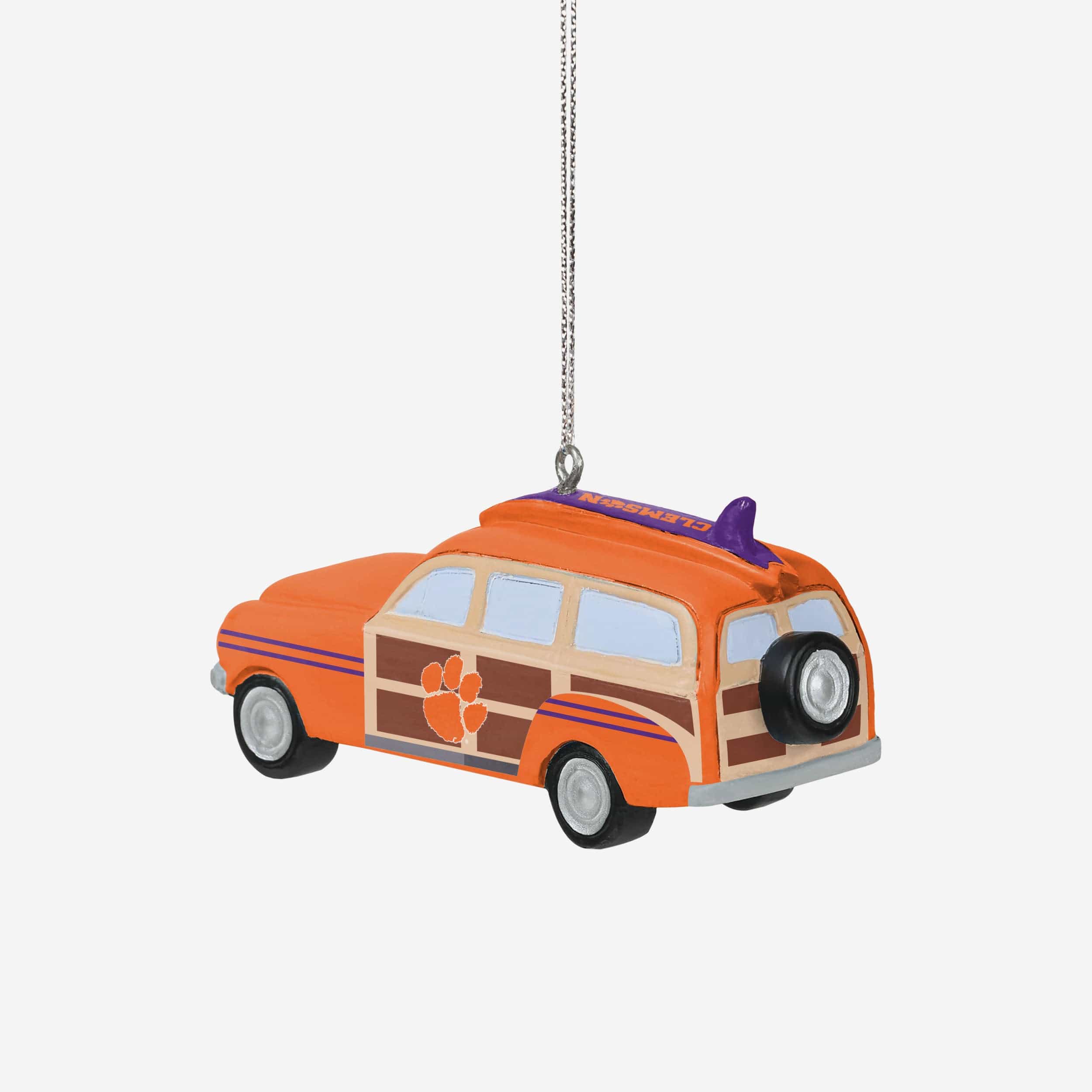Clemson Tigers Station Wagon Ornament - Image 3