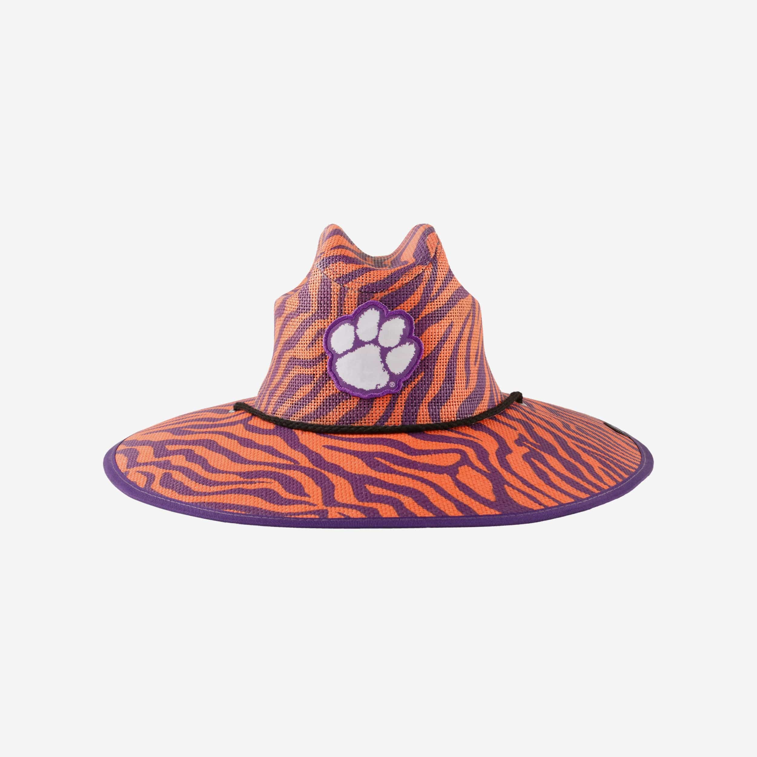Clemson Tigers Thematic Straw Hat