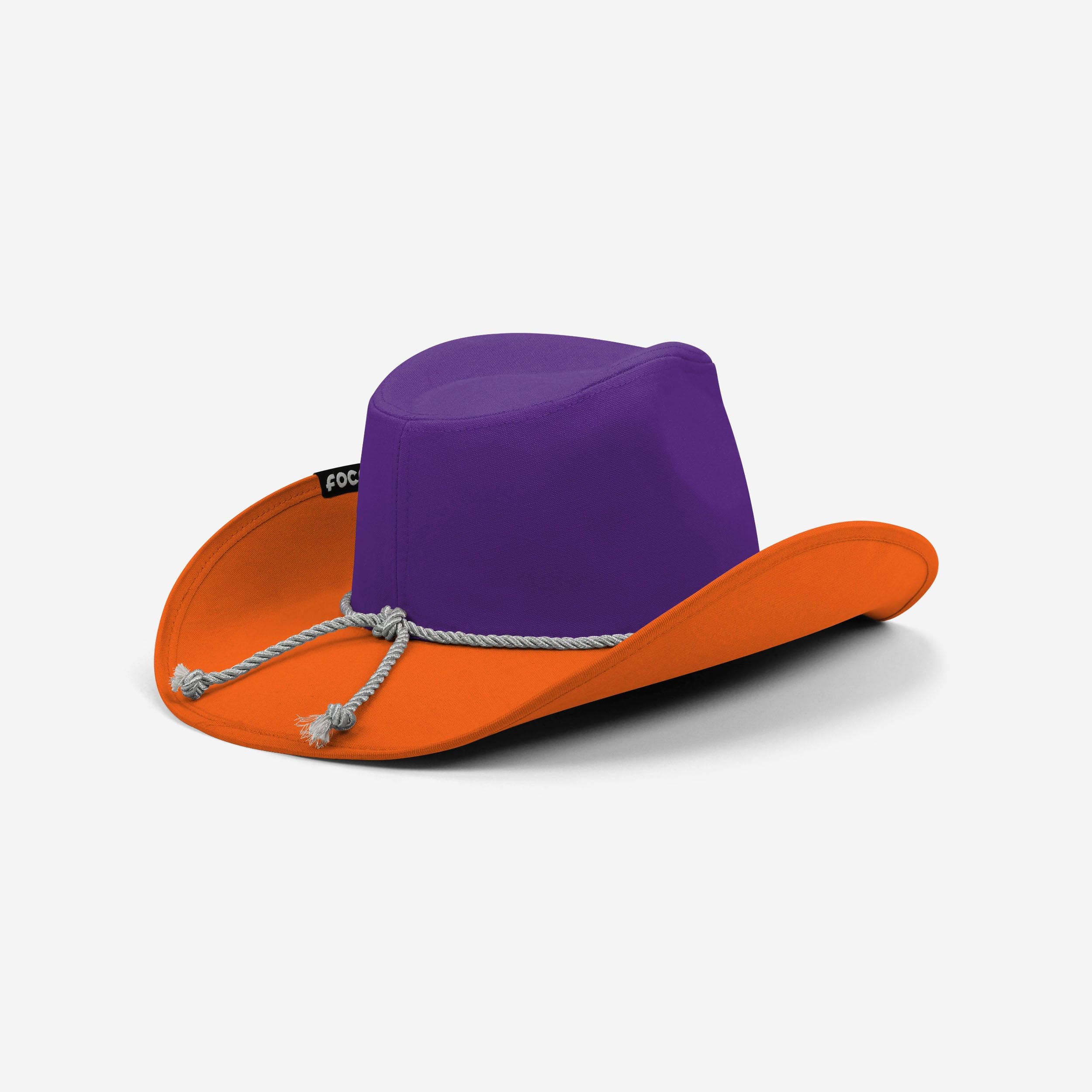 Clemson Tigers Two Tone Cowboy Hat - Image 4