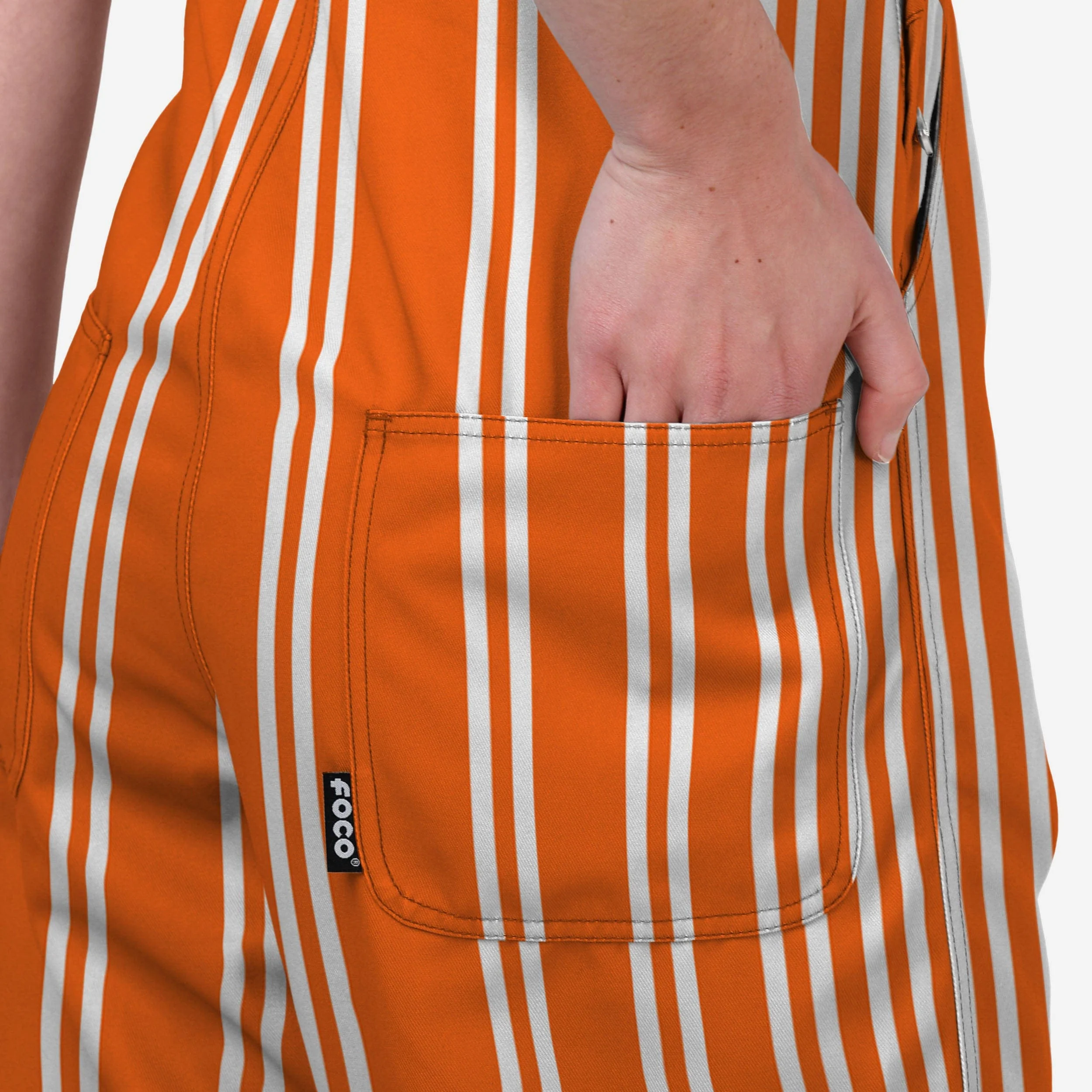 Clemson Tigers Womens Sideline Spirit Bib Overalls - Image 6