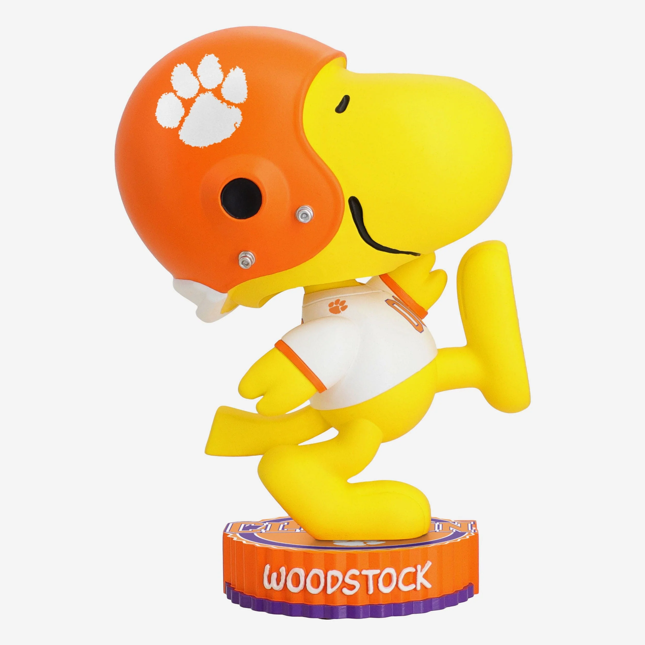Clemson Tigers Woodstock Peanuts Bighead Bobblehead