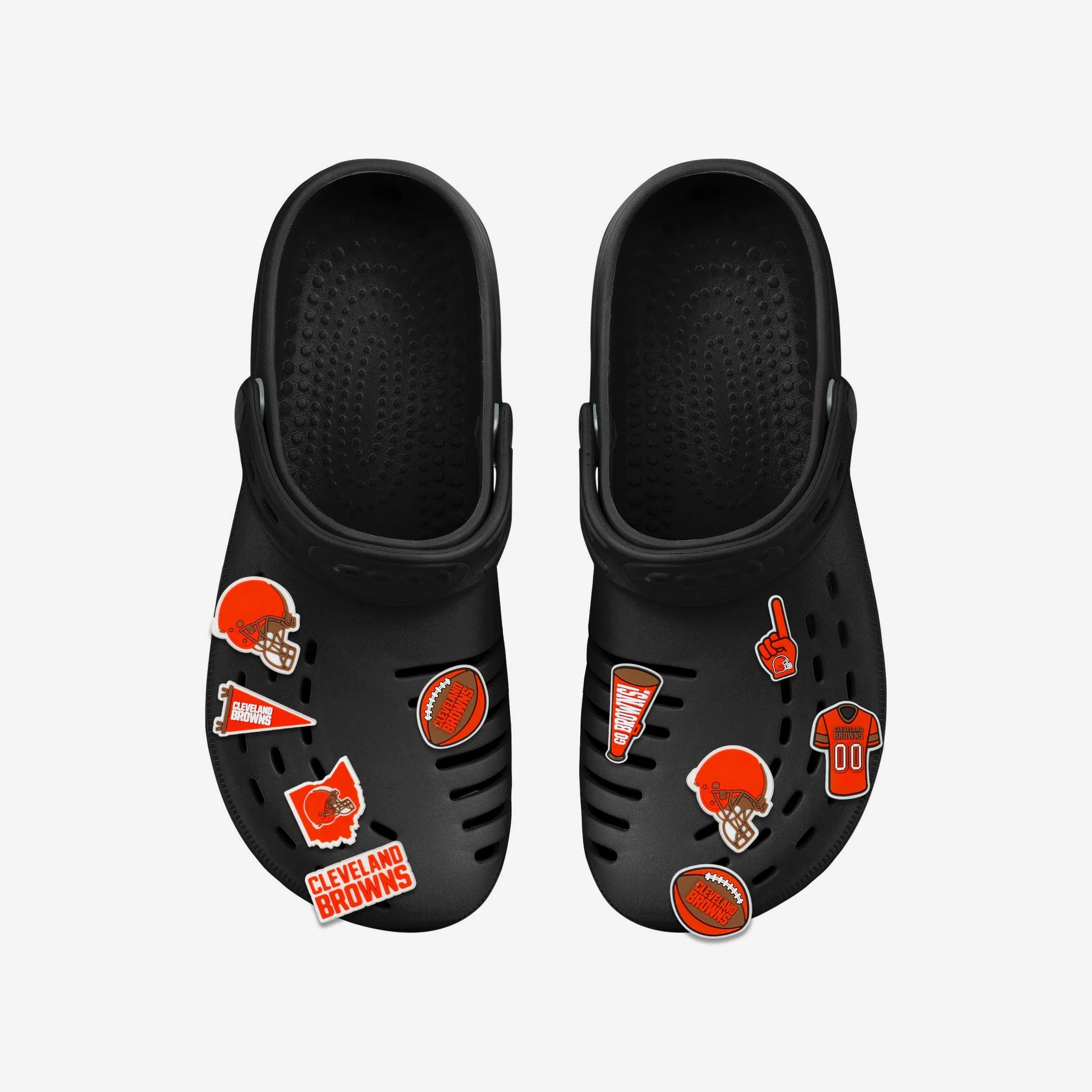 Cleveland Browns 10 Pack Team Clog Charms - Image 4