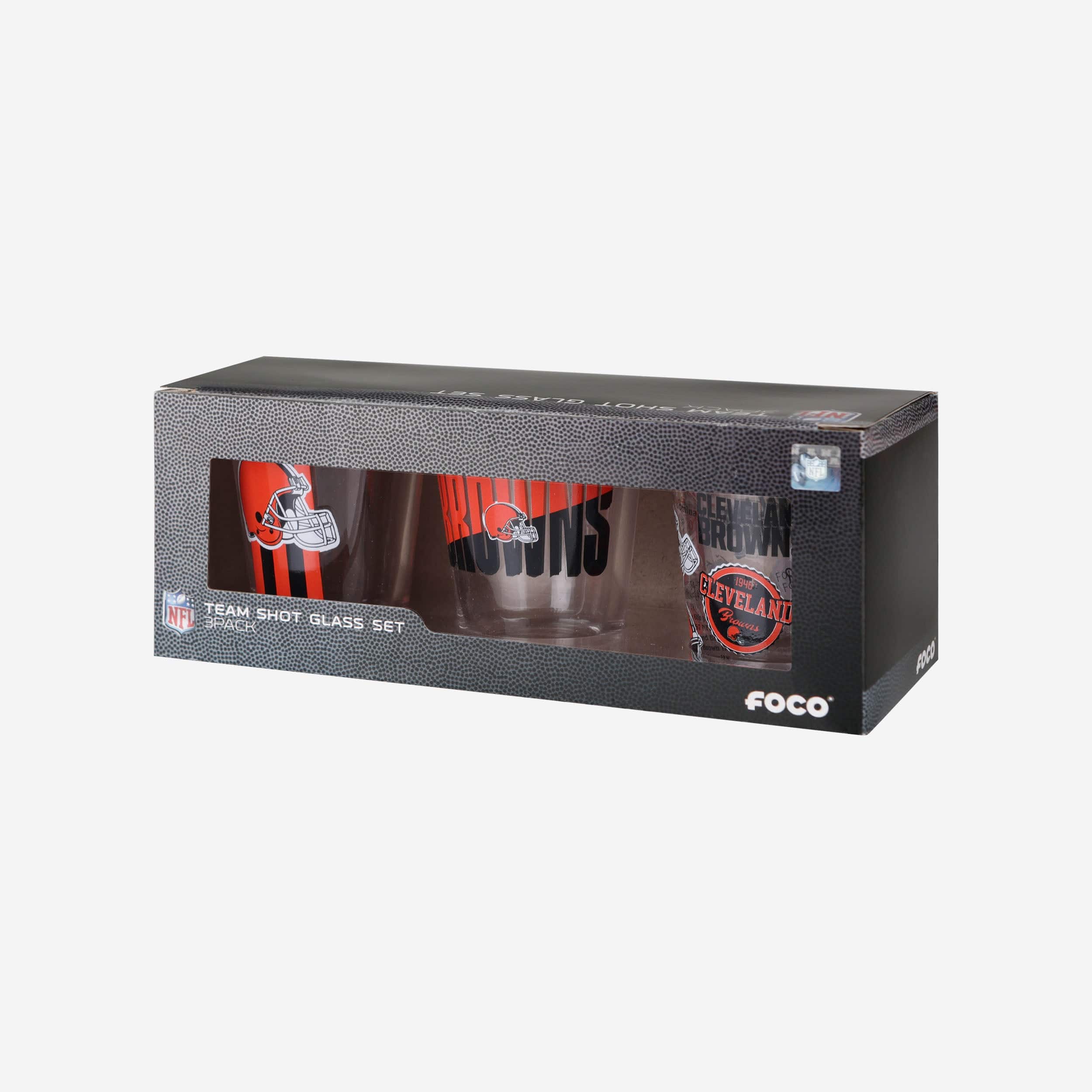 Cleveland Browns 3 Pack Shot Glass - Image 5
