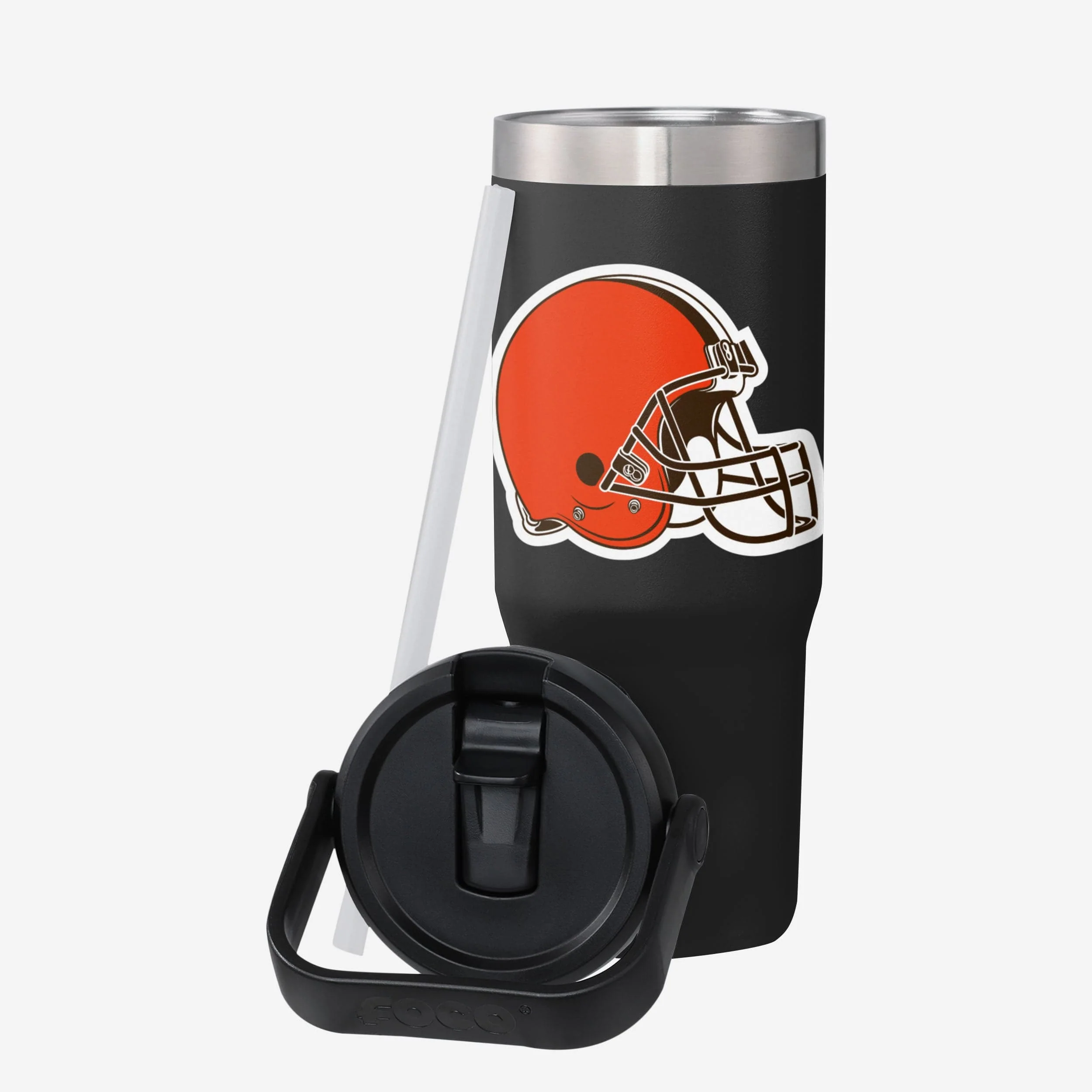 Cleveland Browns 30 oz Straw Tumbler - Image 3
