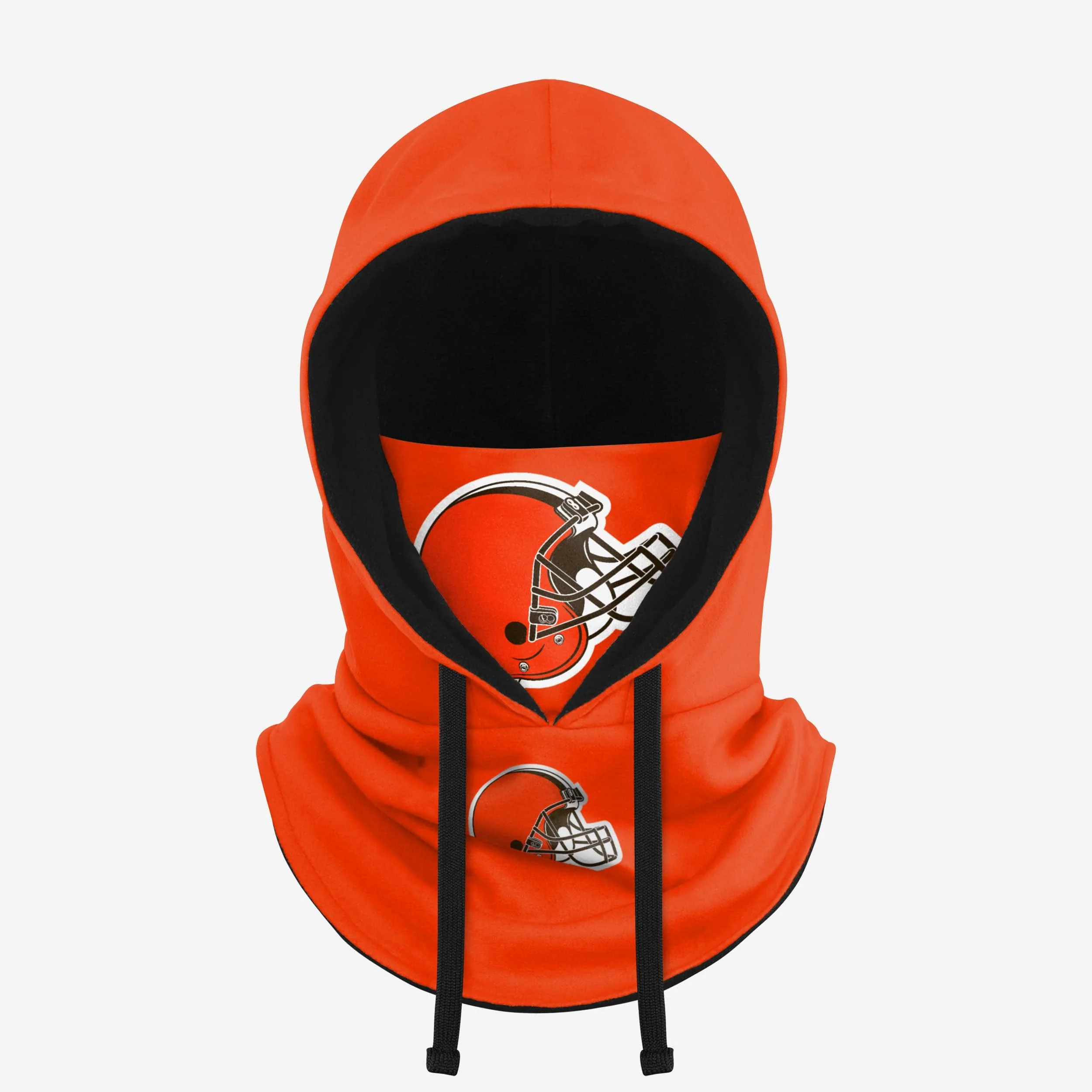 Cleveland Browns Alternate Team Color Drawstring Hooded Gaiter