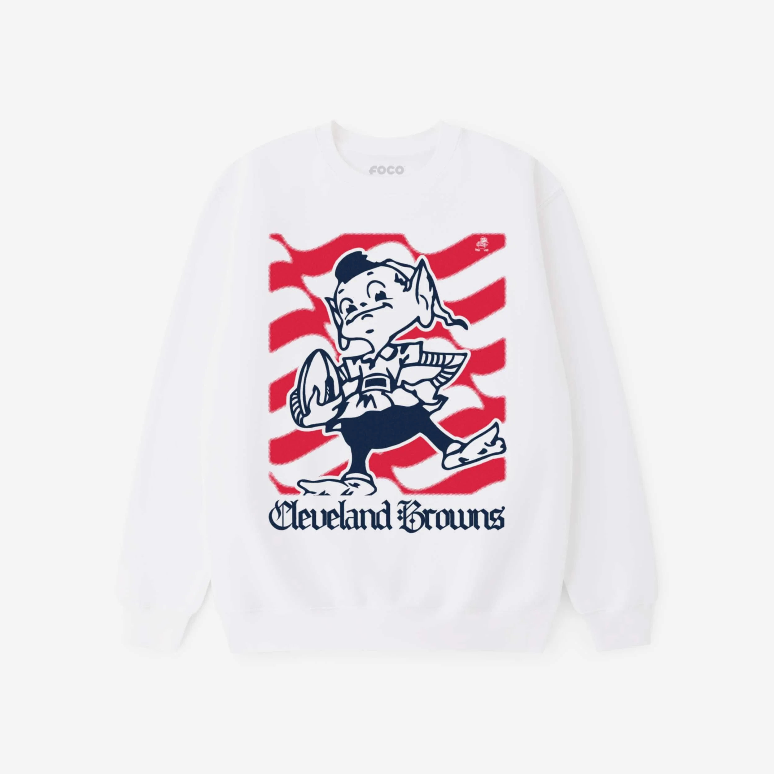 Cleveland Browns American Heritage Wordmark Crew Neck Sweatshirt