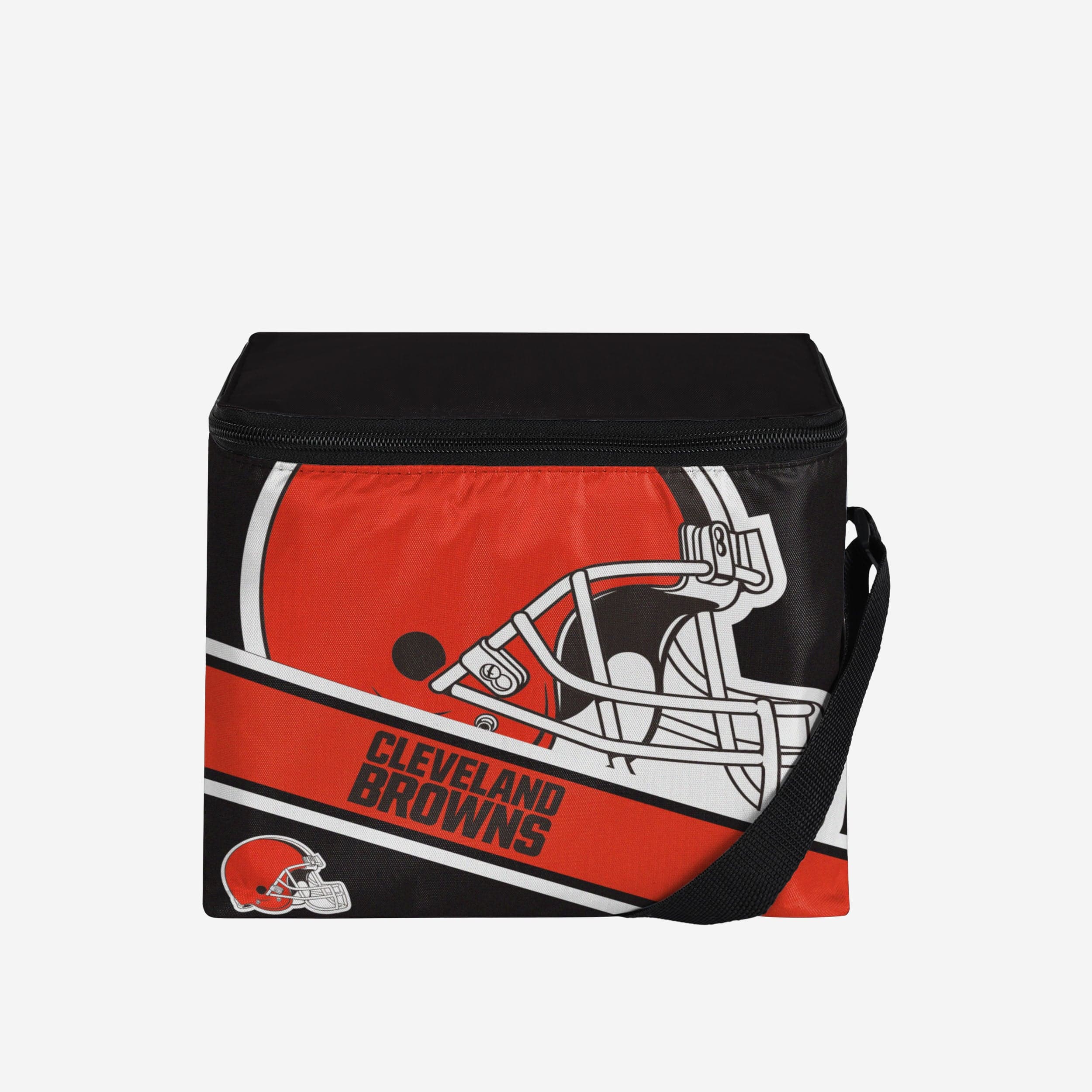Cleveland Browns Big Logo Stripe 6 Pack Cooler
