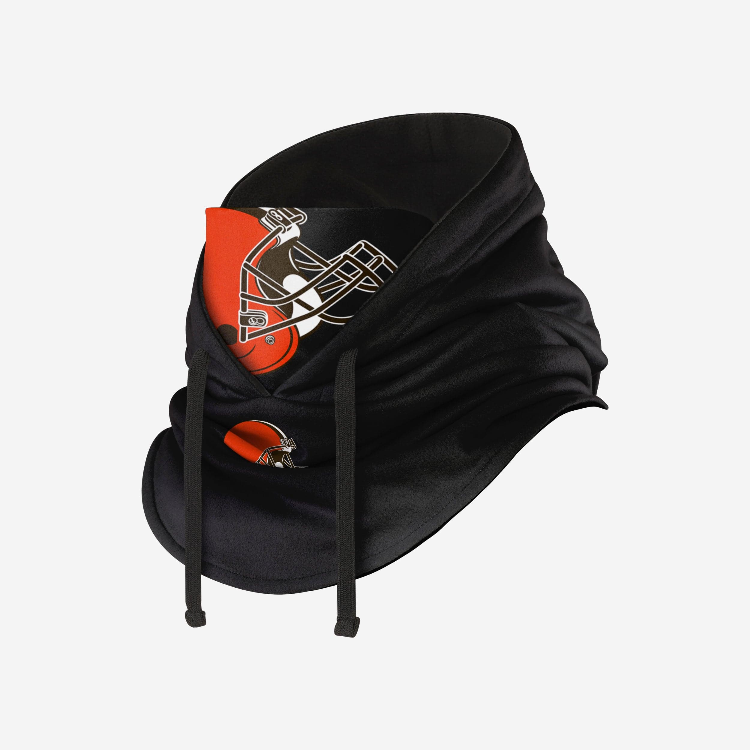 Cleveland Browns Black Drawstring Hooded Gaiter - Image 2