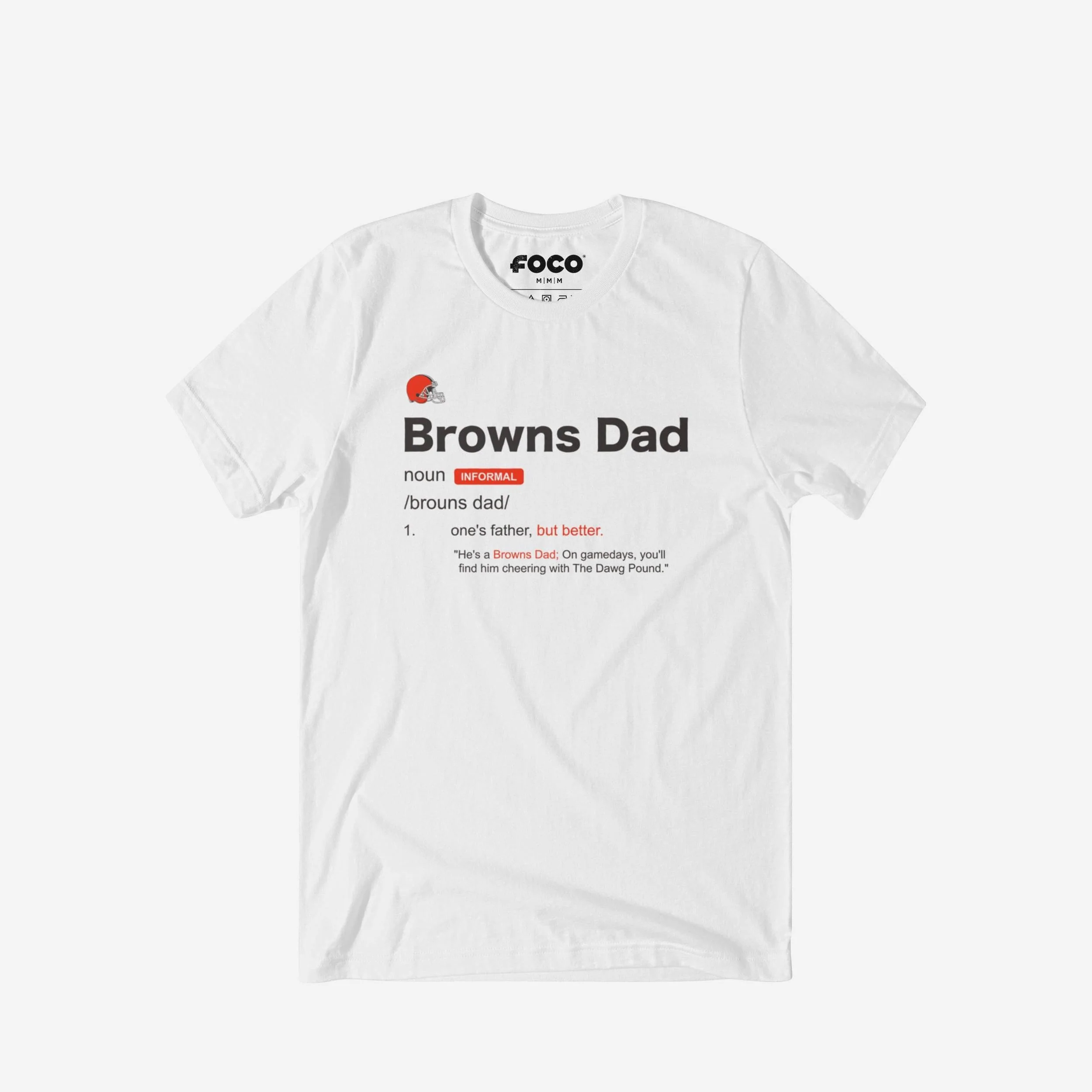 Cleveland Browns Dad Definition T-Shirt