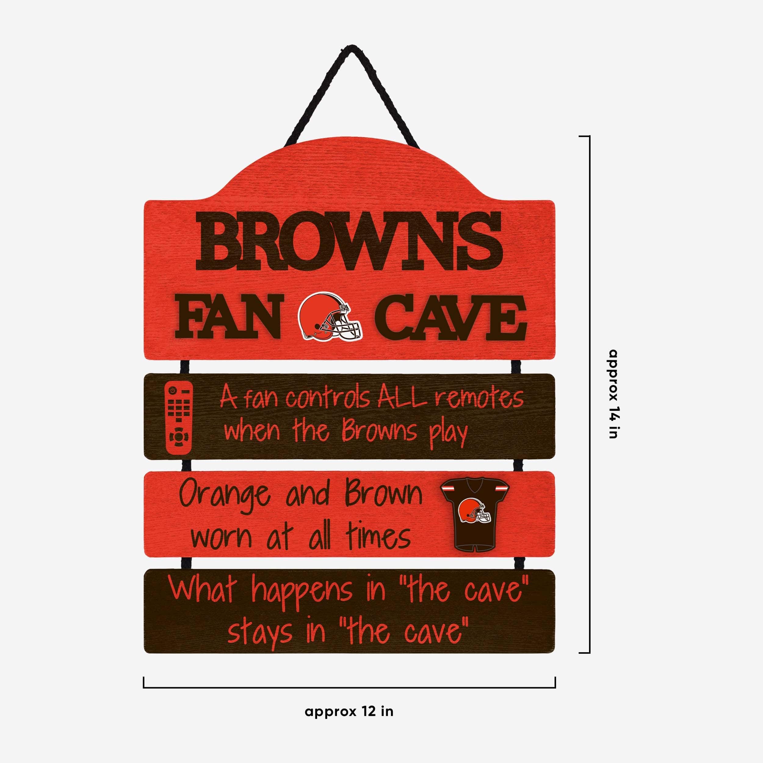 Cleveland Browns Fancave Sign - Image 3