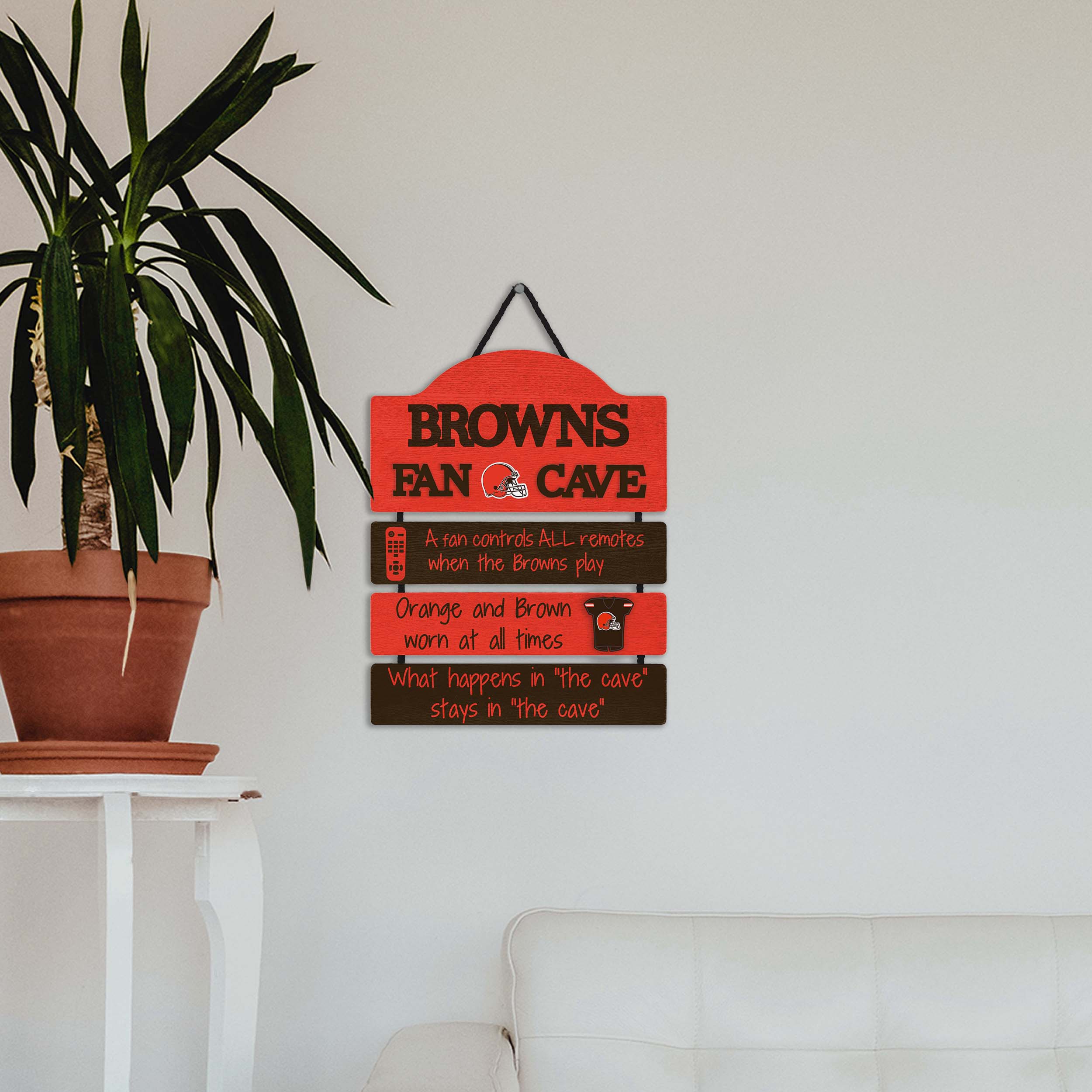 Cleveland Browns Fancave Sign - Image 4
