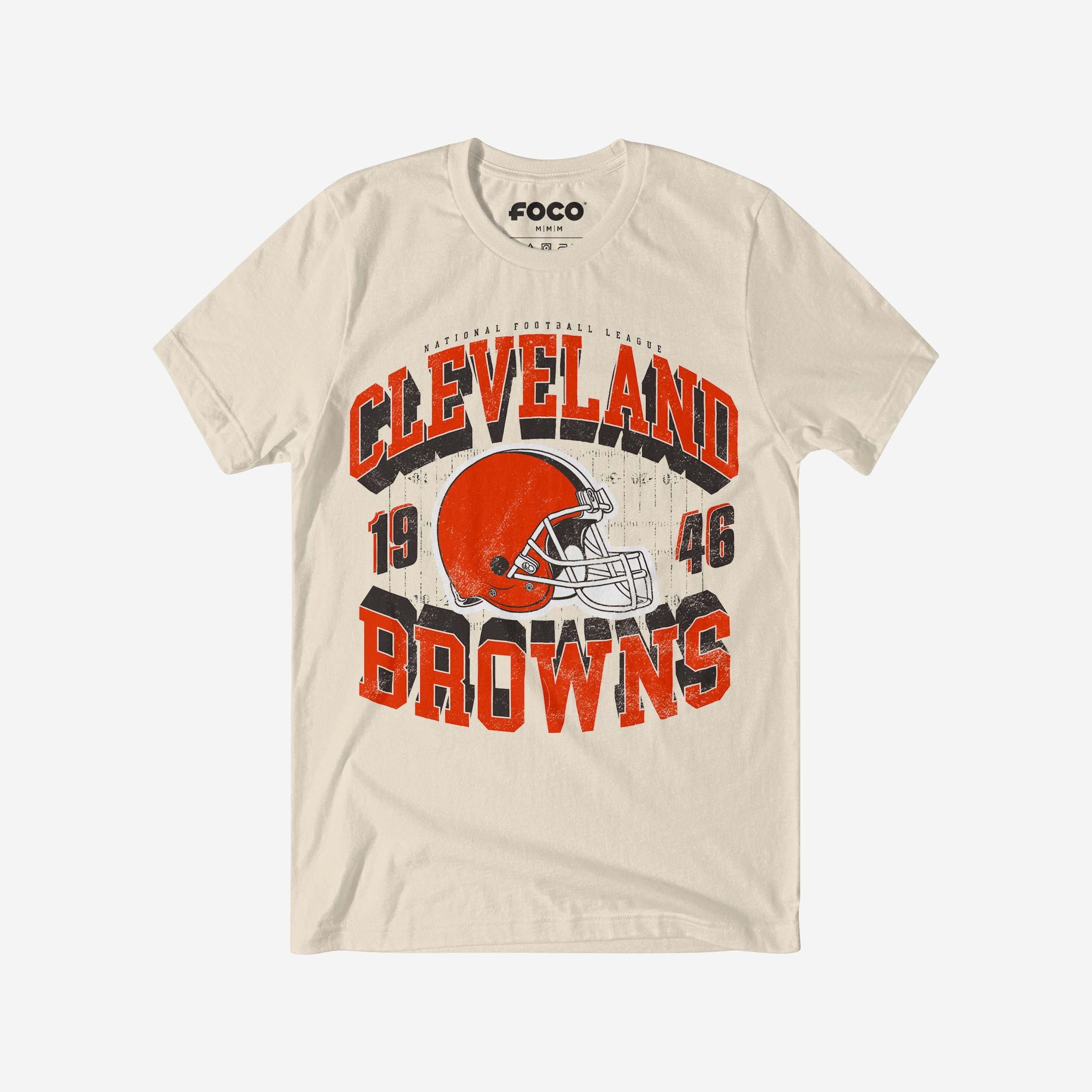 Cleveland Browns Field Arched Wordmark T-Shirt