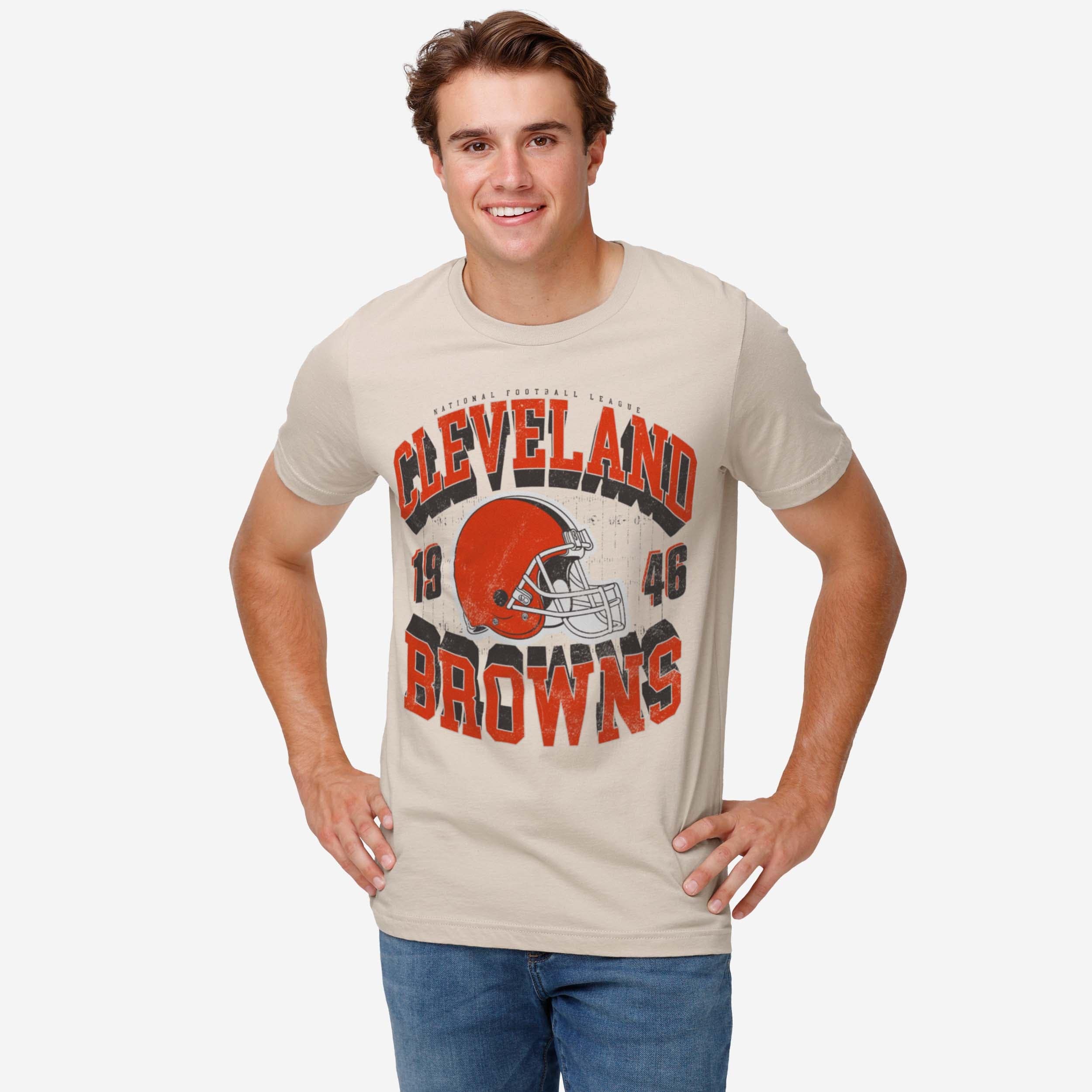 Cleveland Browns Field Arched Wordmark T-Shirt - Image 2