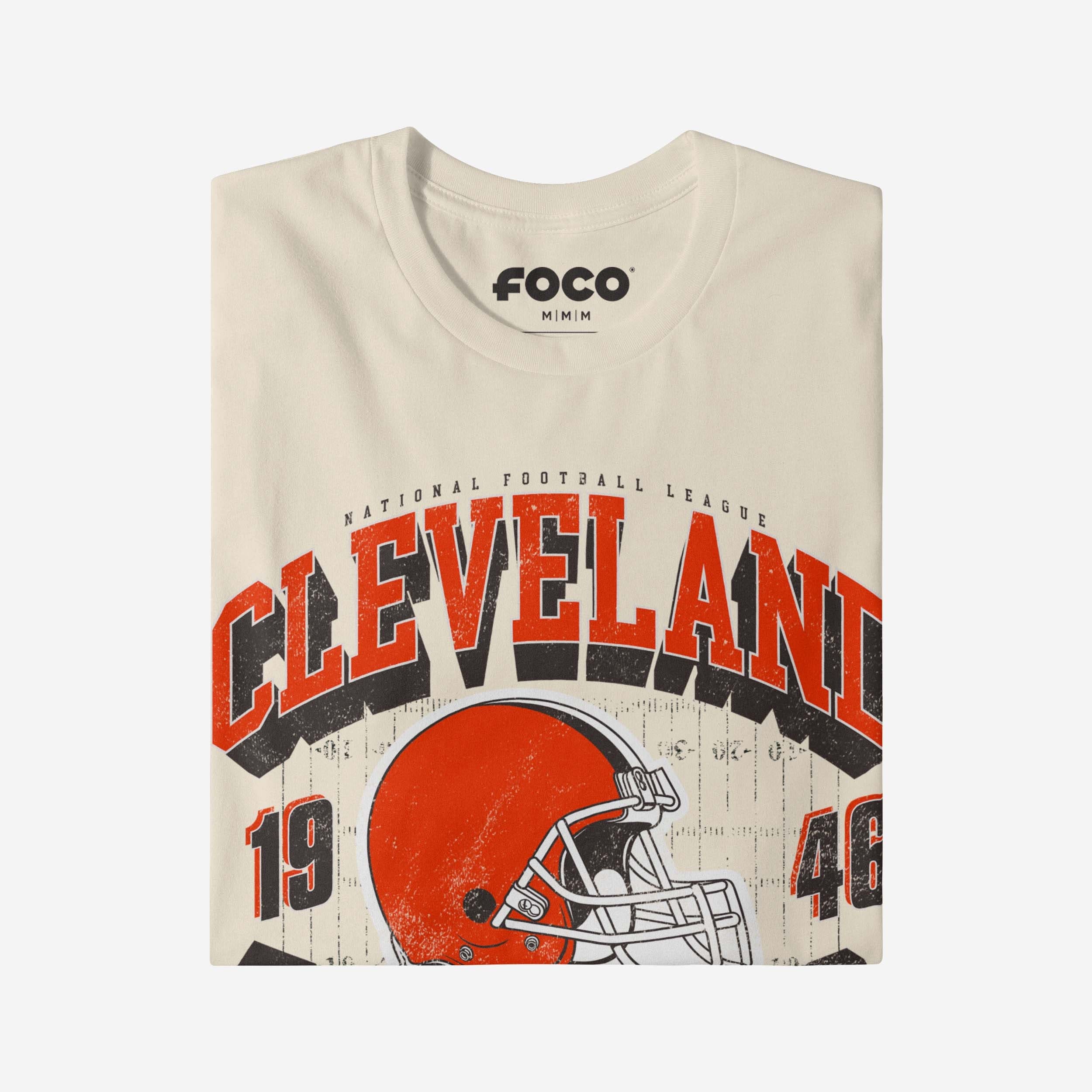 Cleveland Browns Field Arched Wordmark T-Shirt - Image 4