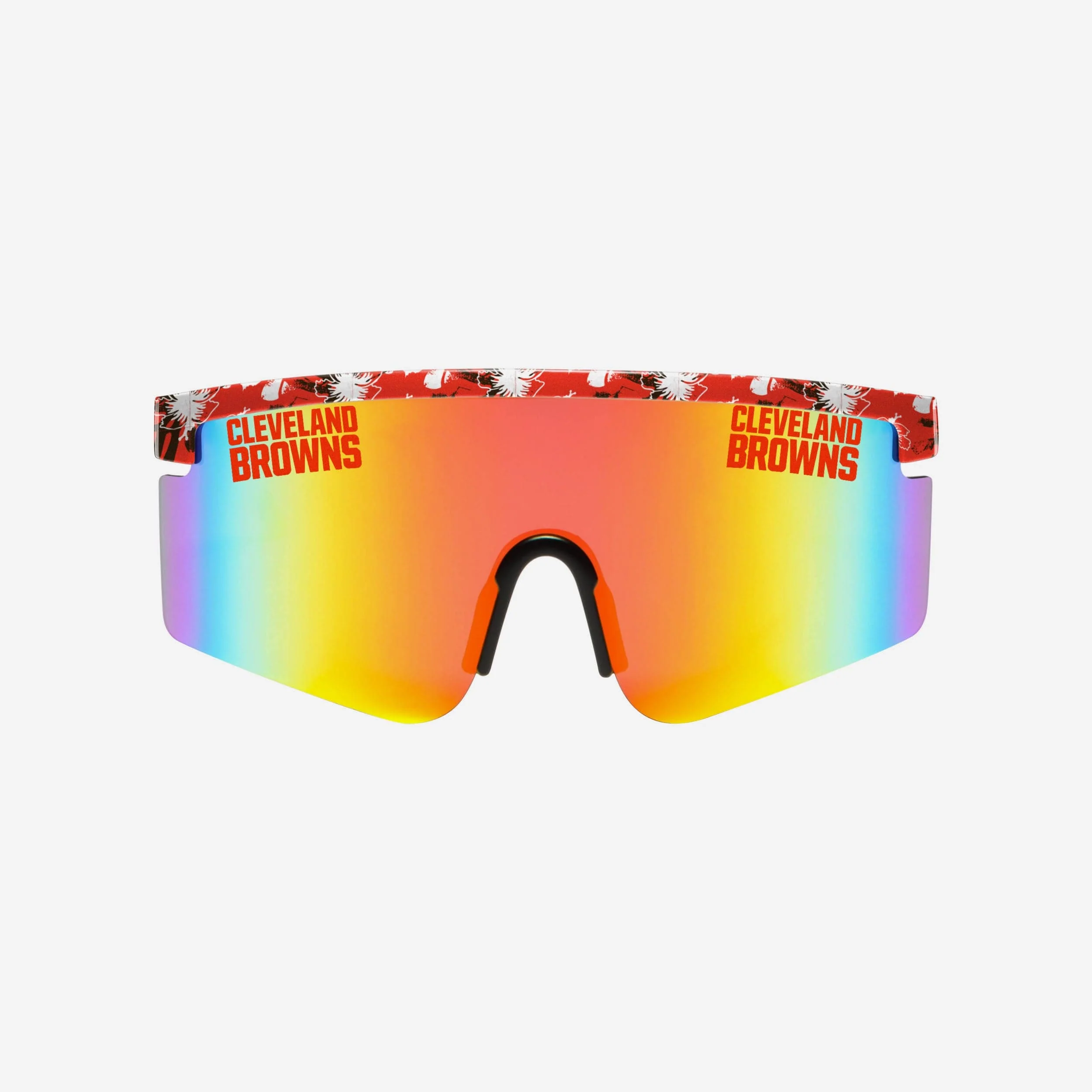 Cleveland Browns Floral Large Frame Sunglasses - Image 2