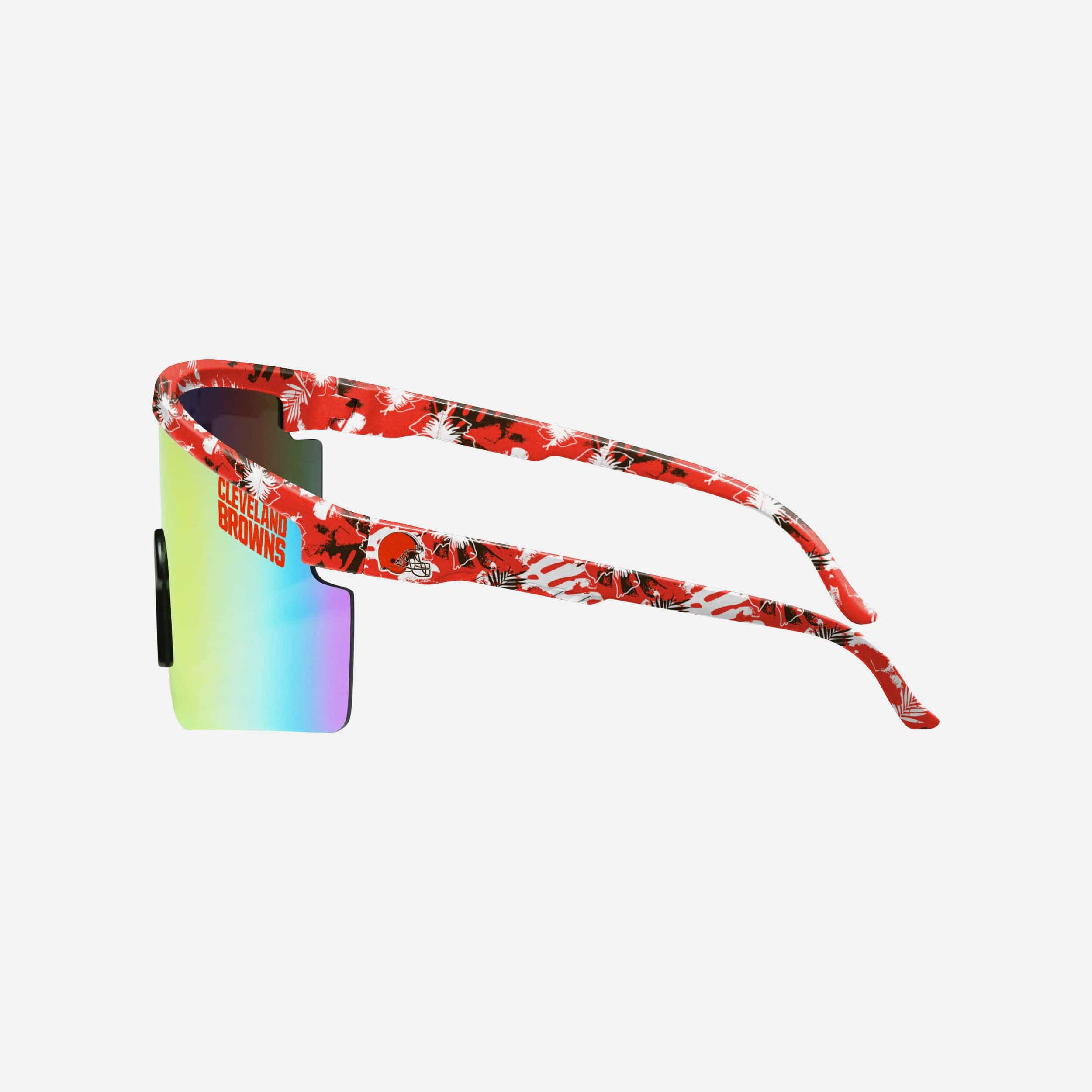 Cleveland Browns Floral Large Frame Sunglasses - Image 3