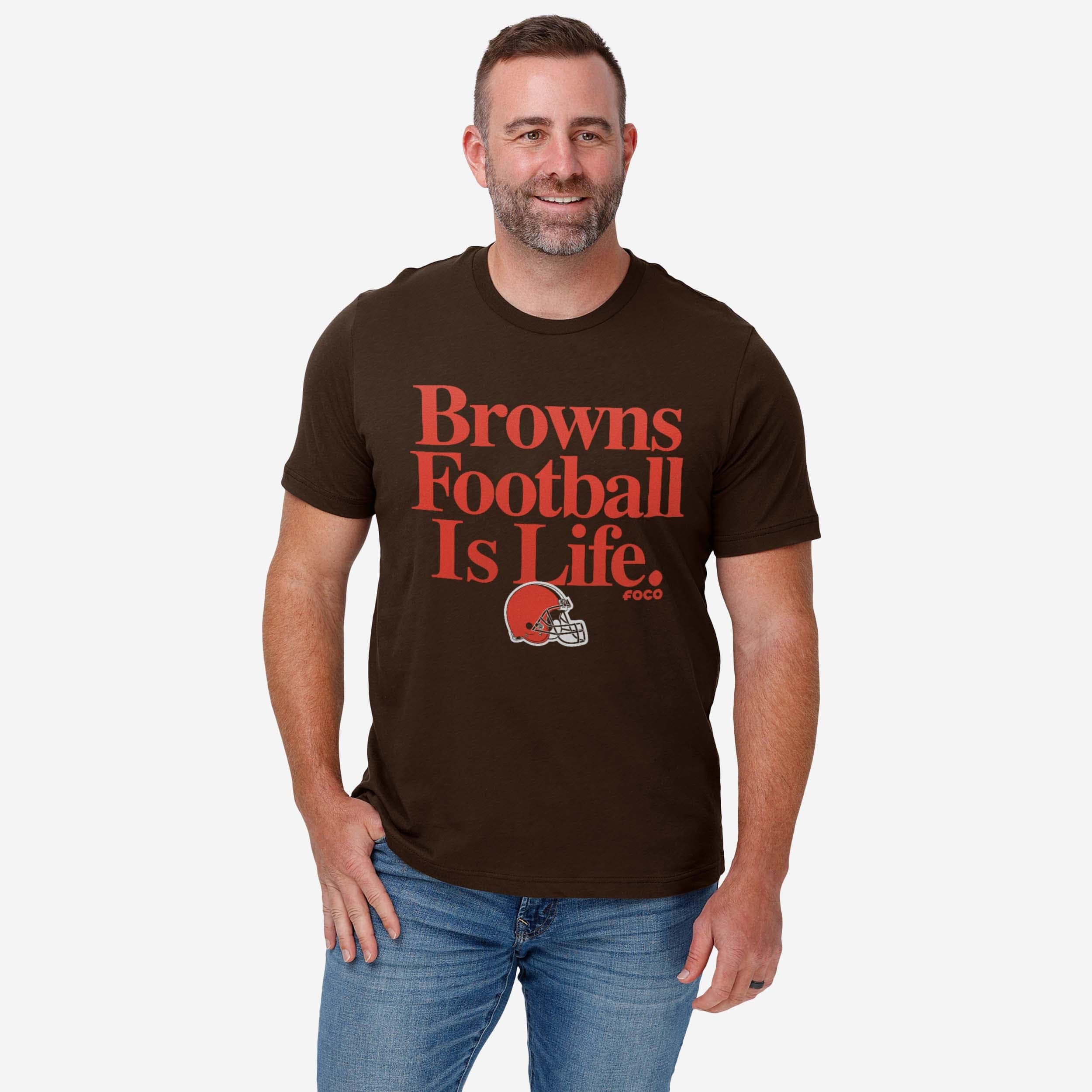 Cleveland Browns Football is Life T-Shirt - Image 2