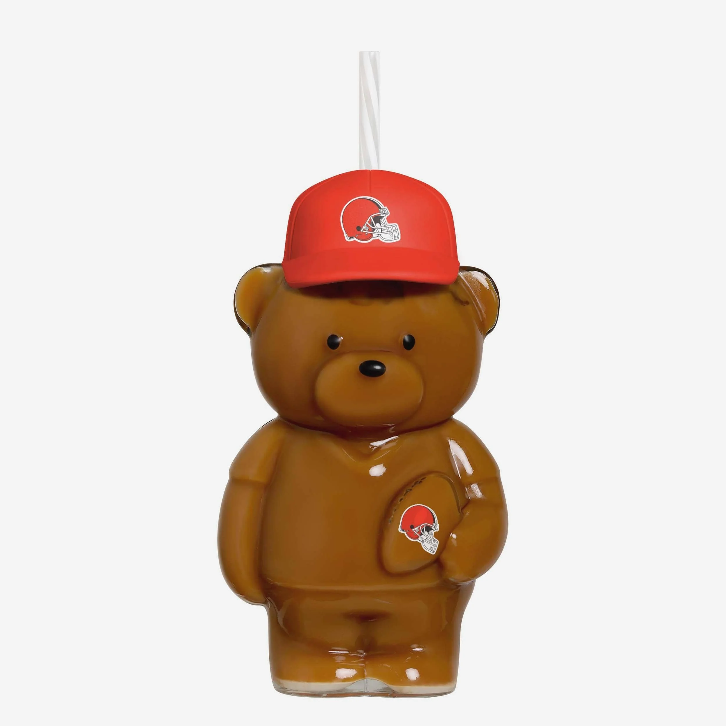 Cleveland Browns Glass Bear Tumbler - Image 2