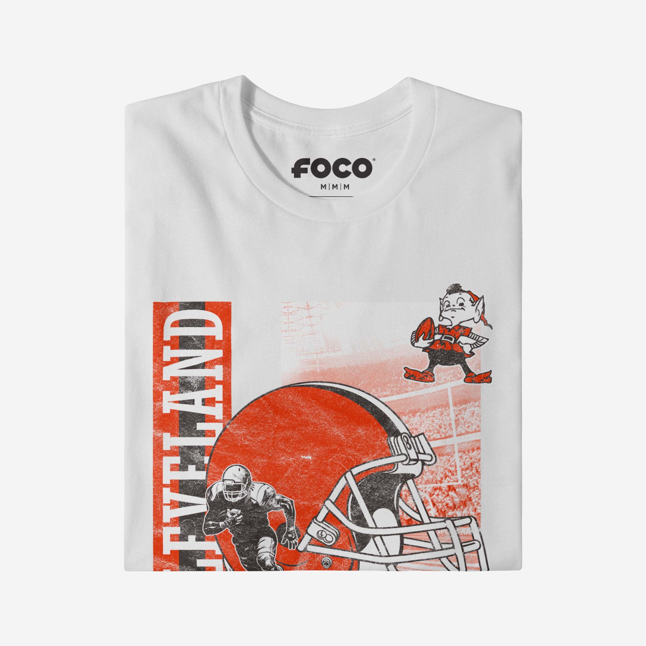 Cleveland Browns Helmet Dash T-Shirt - Image 4