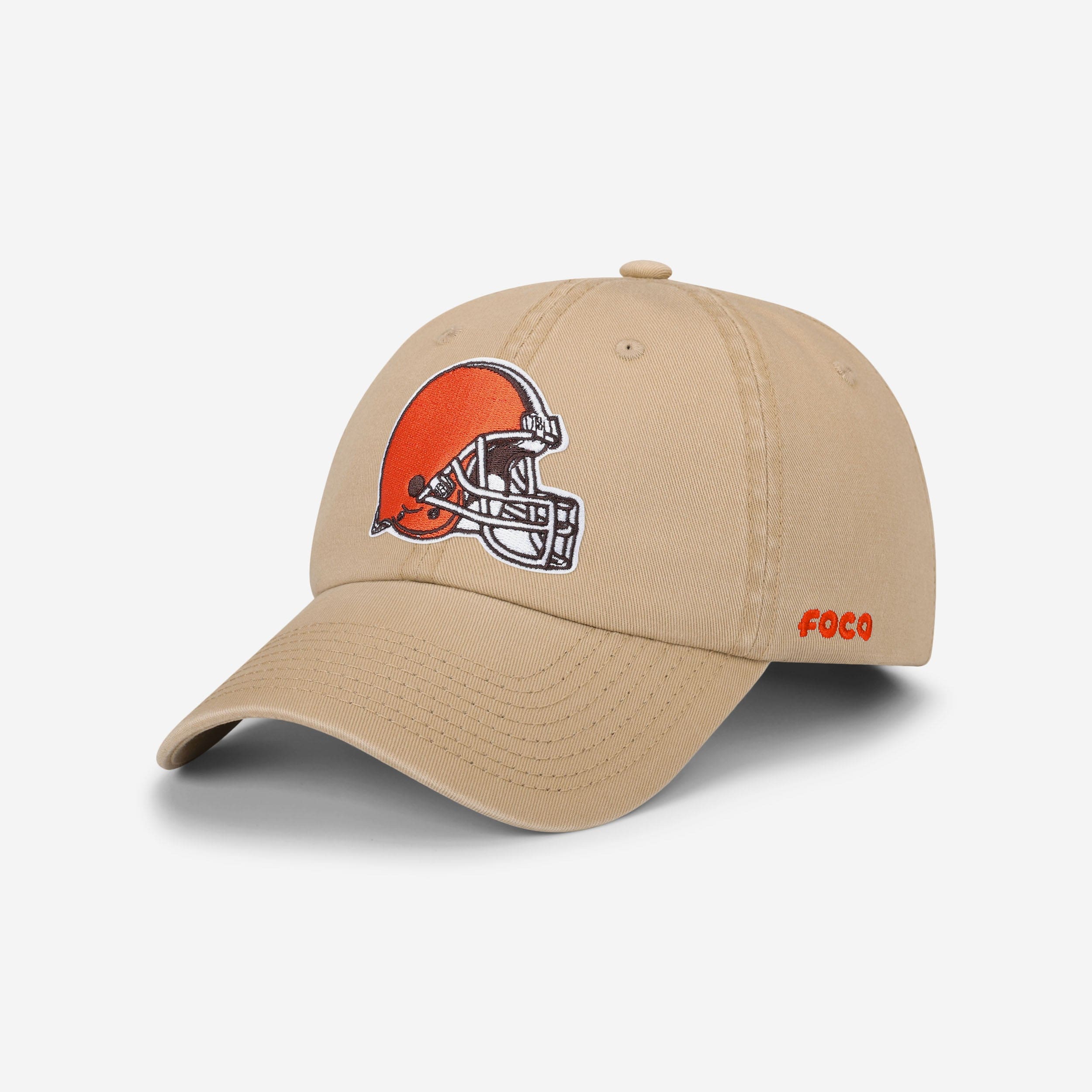 Cleveland Browns Khaki Primary Logo Casual Cap