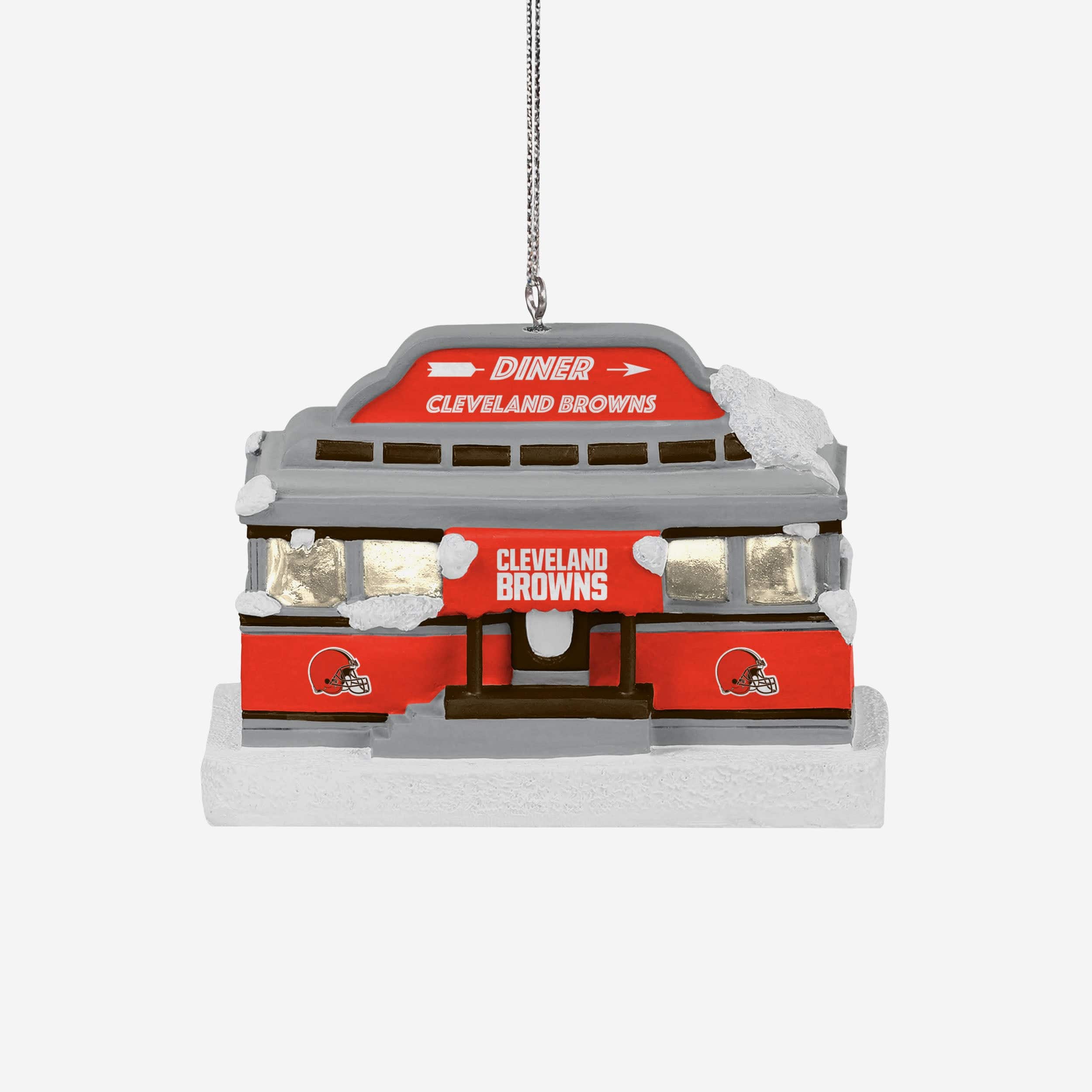 Cleveland Browns Light Up Diner Ornament