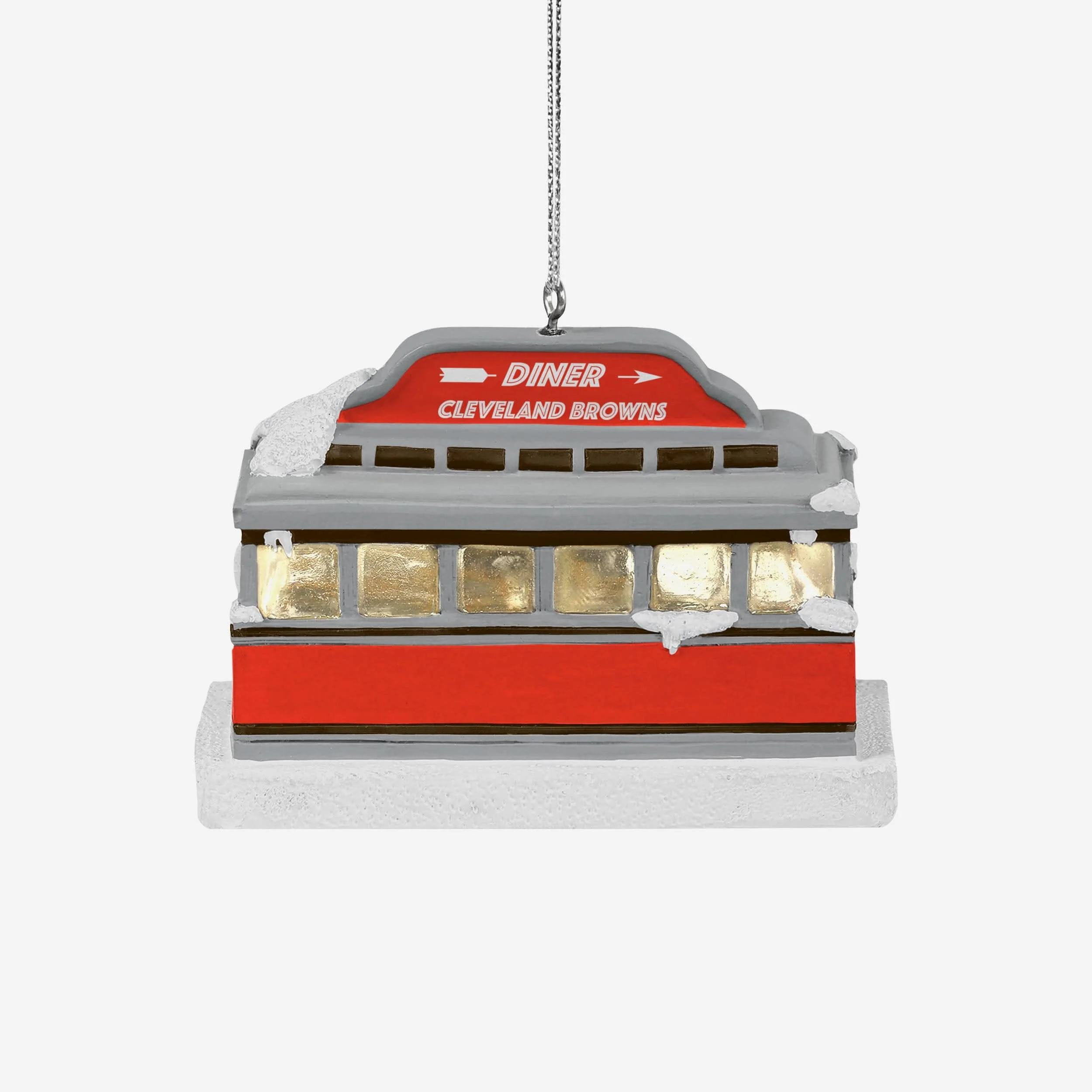 Cleveland Browns Light Up Diner Ornament - Image 4