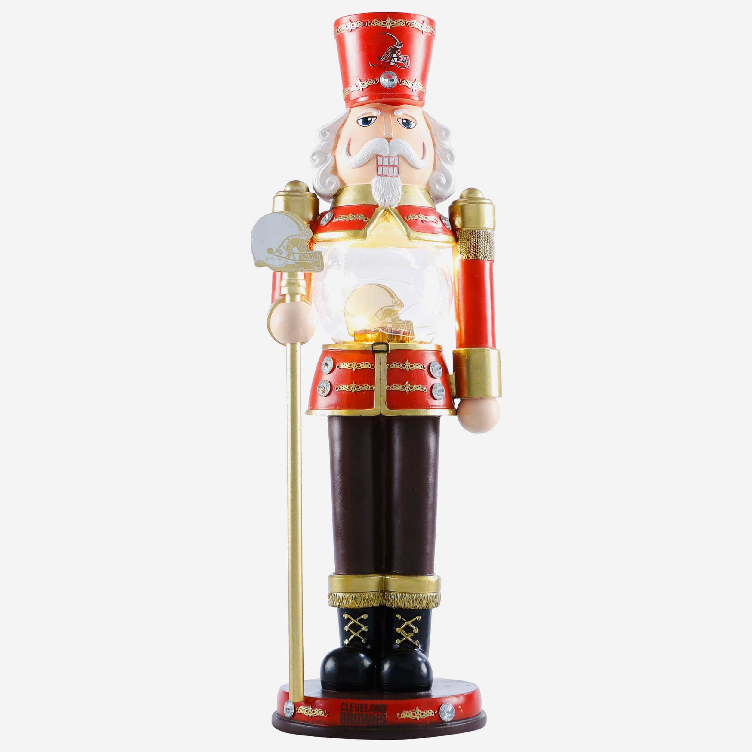 Cleveland Browns Light Up Nutcracker