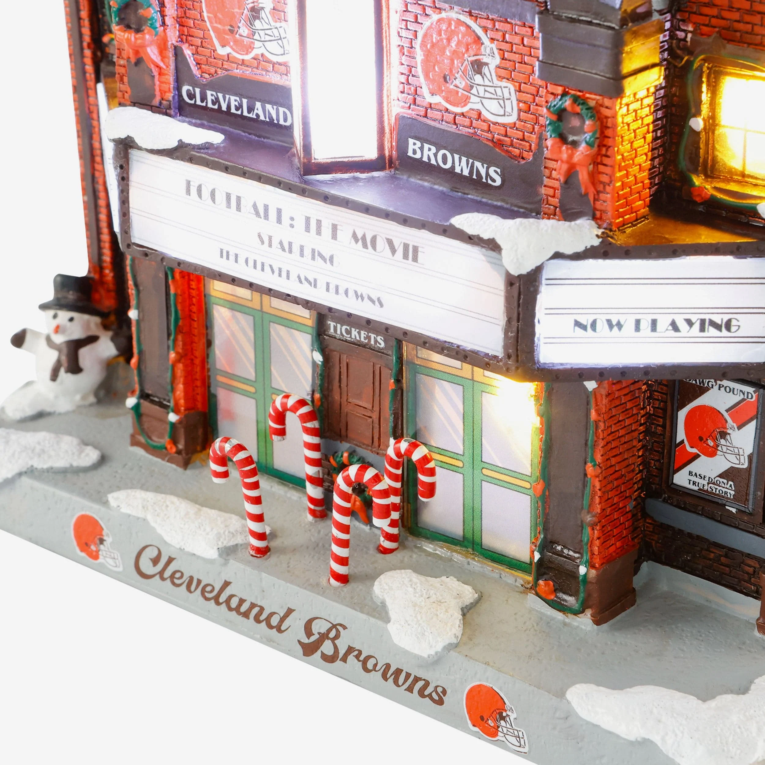 Cleveland Browns Light Up Resin Team Theater - Image 2