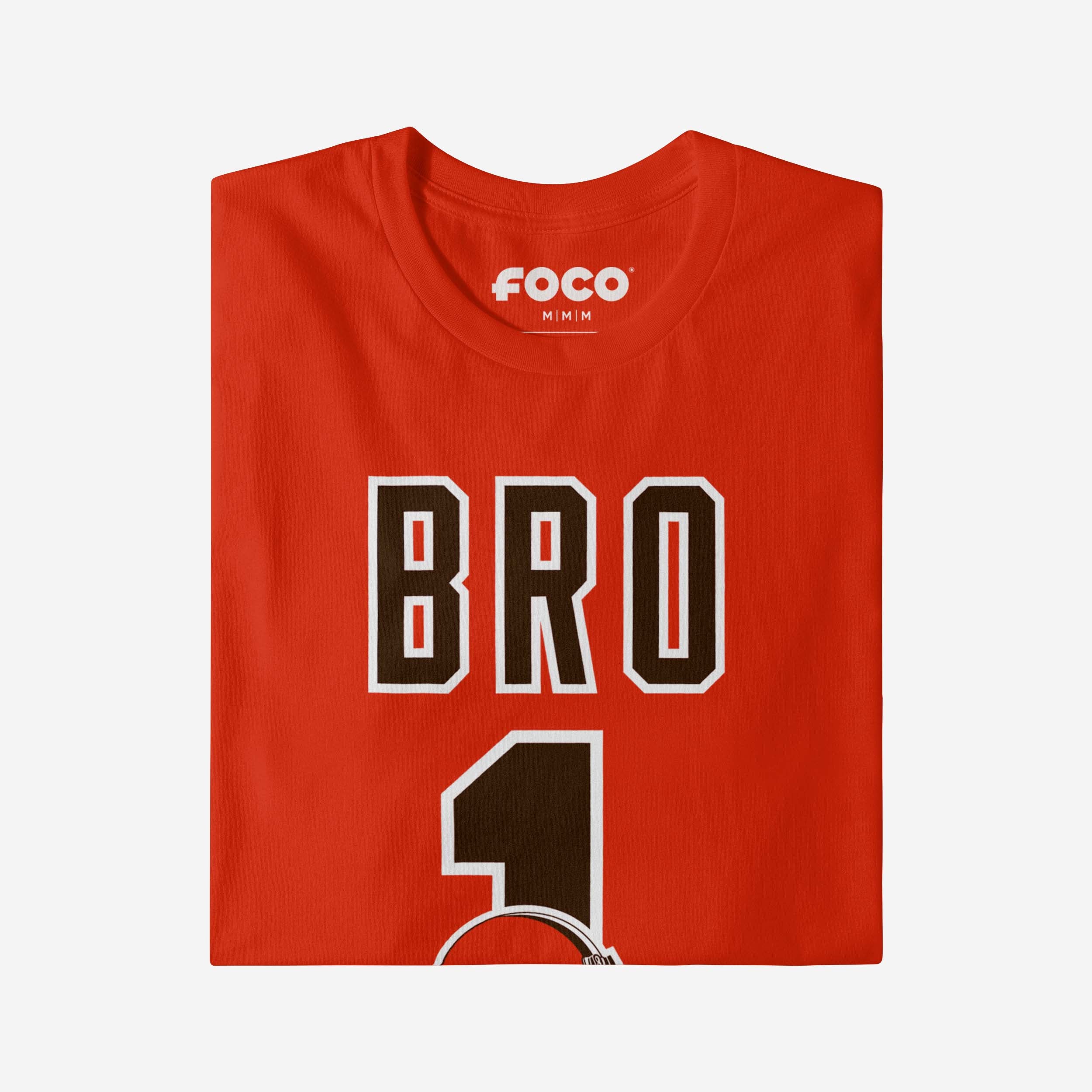 Cleveland Browns Number 1 Bro T-Shirt - Image 4